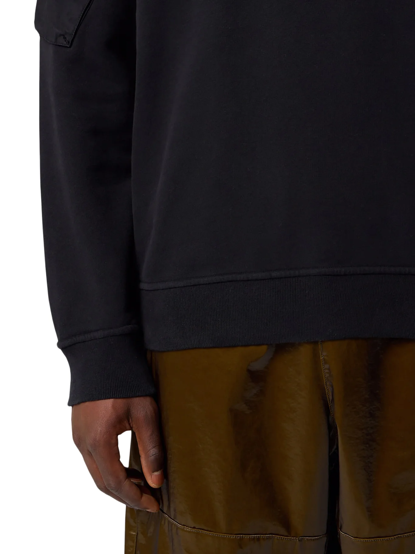 COTTON SWEATSHIRT WITH POCKETS ON THE SLEEVES - Image 5