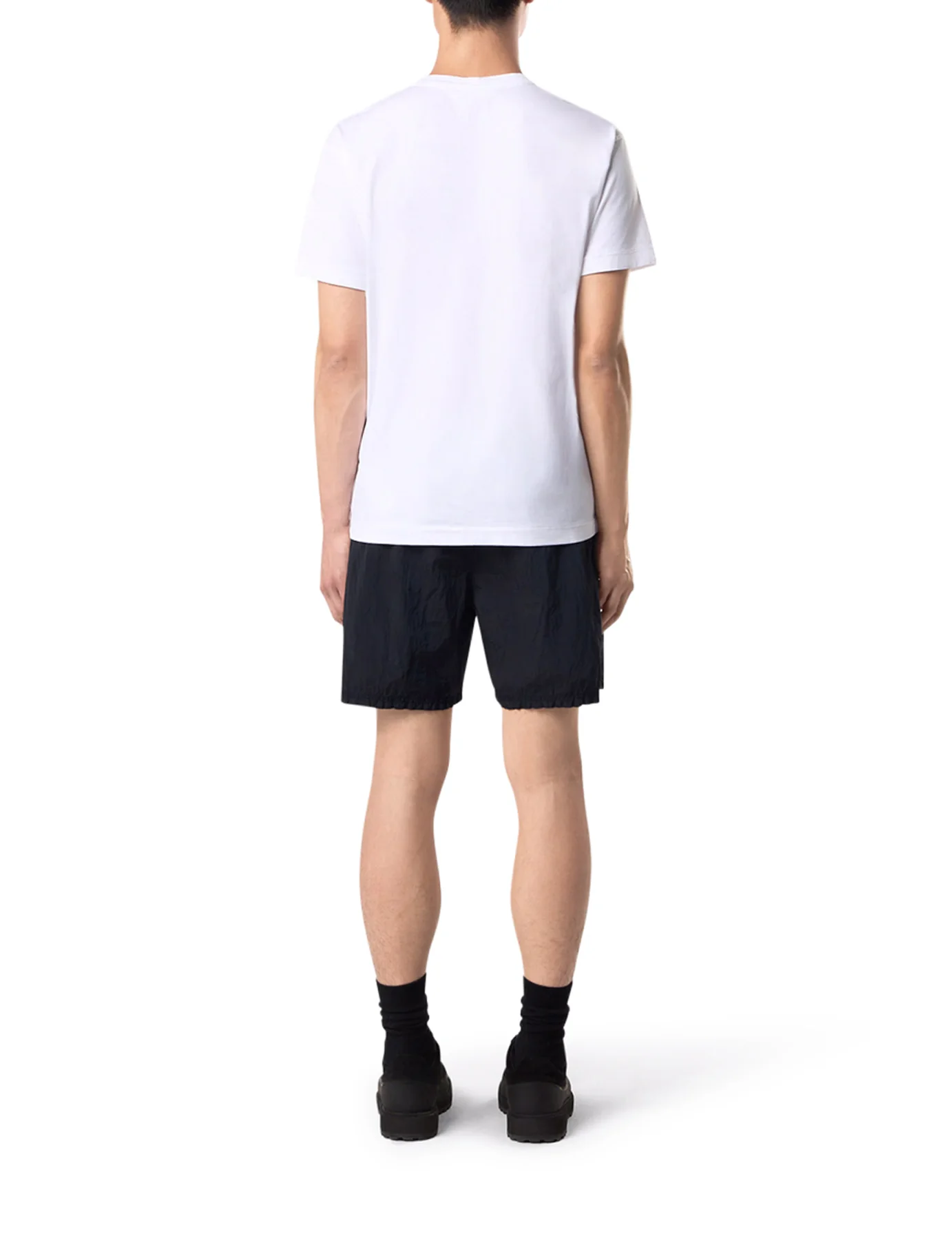 COTTON T-SHIRT WITH LOGO COMPASS - Image 3