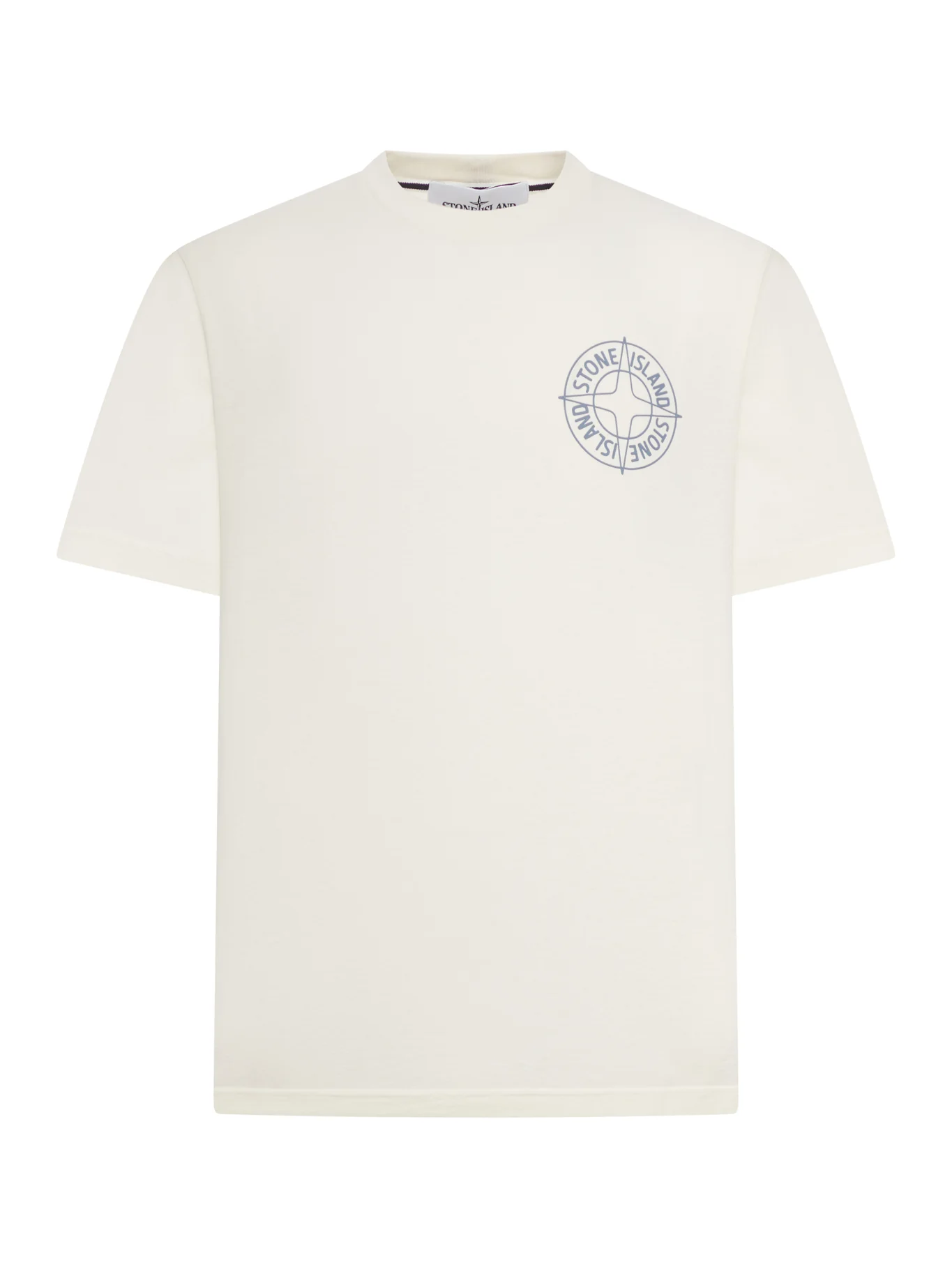 CREW NECK COTTON T-SHIRT WITH PRINT