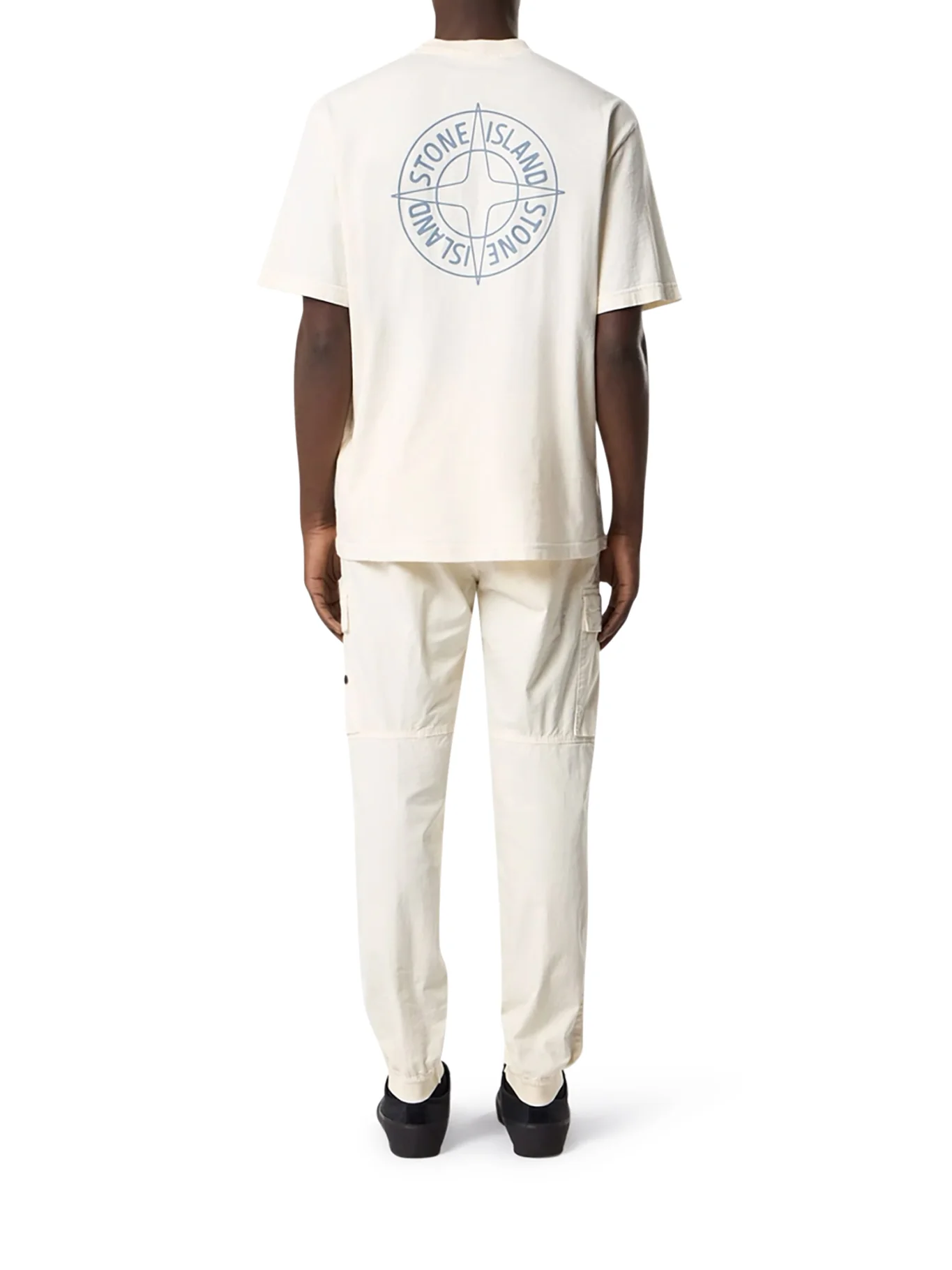 CREW NECK COTTON T-SHIRT WITH PRINT - Image 3