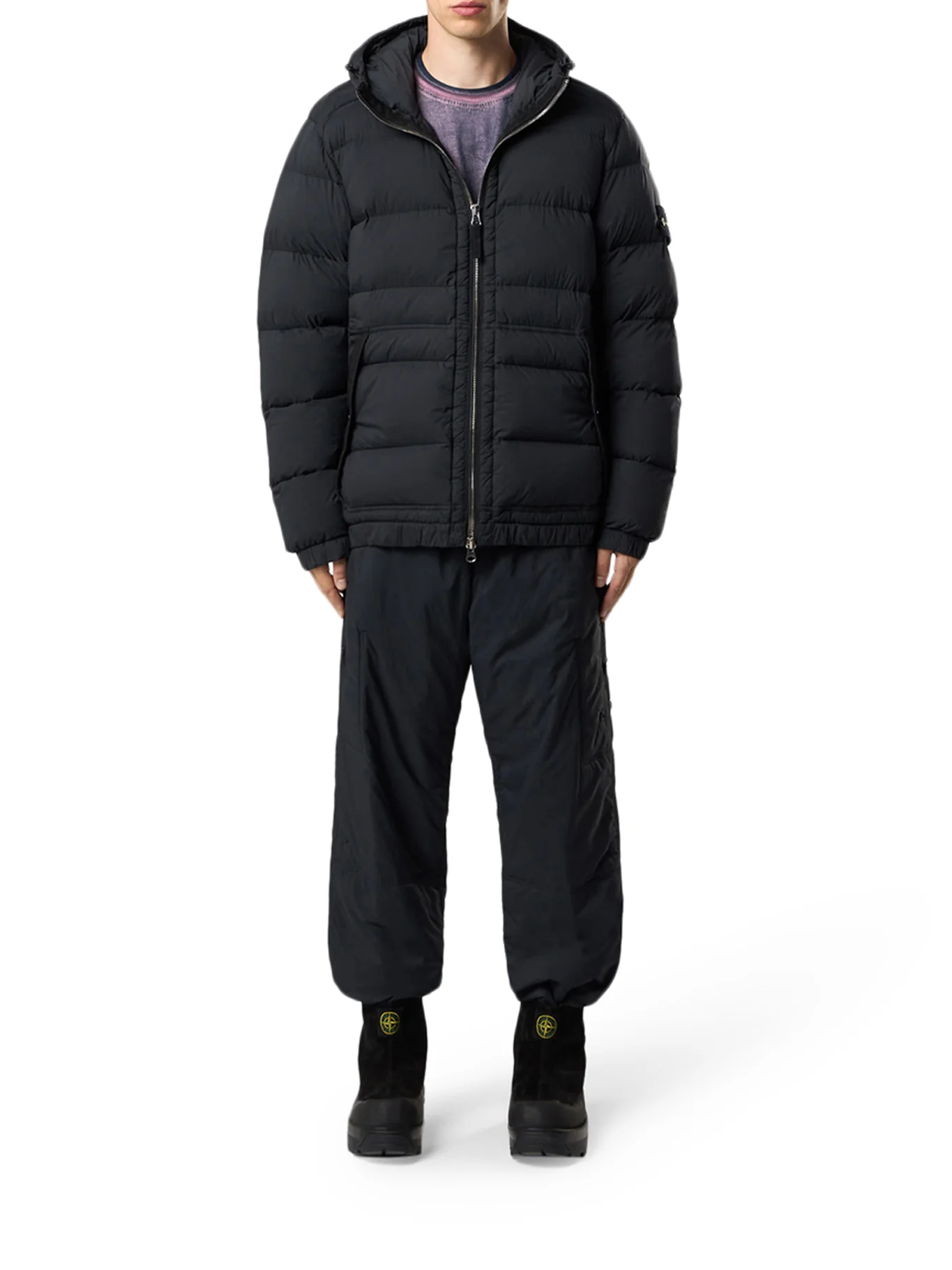 DROP-PROOF DOWN JACKET WITH HOOD - Image 2