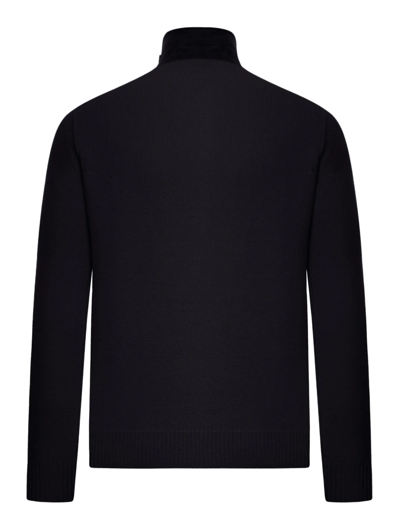 HIGH NECK WOOL CARDIGAN - Image 2