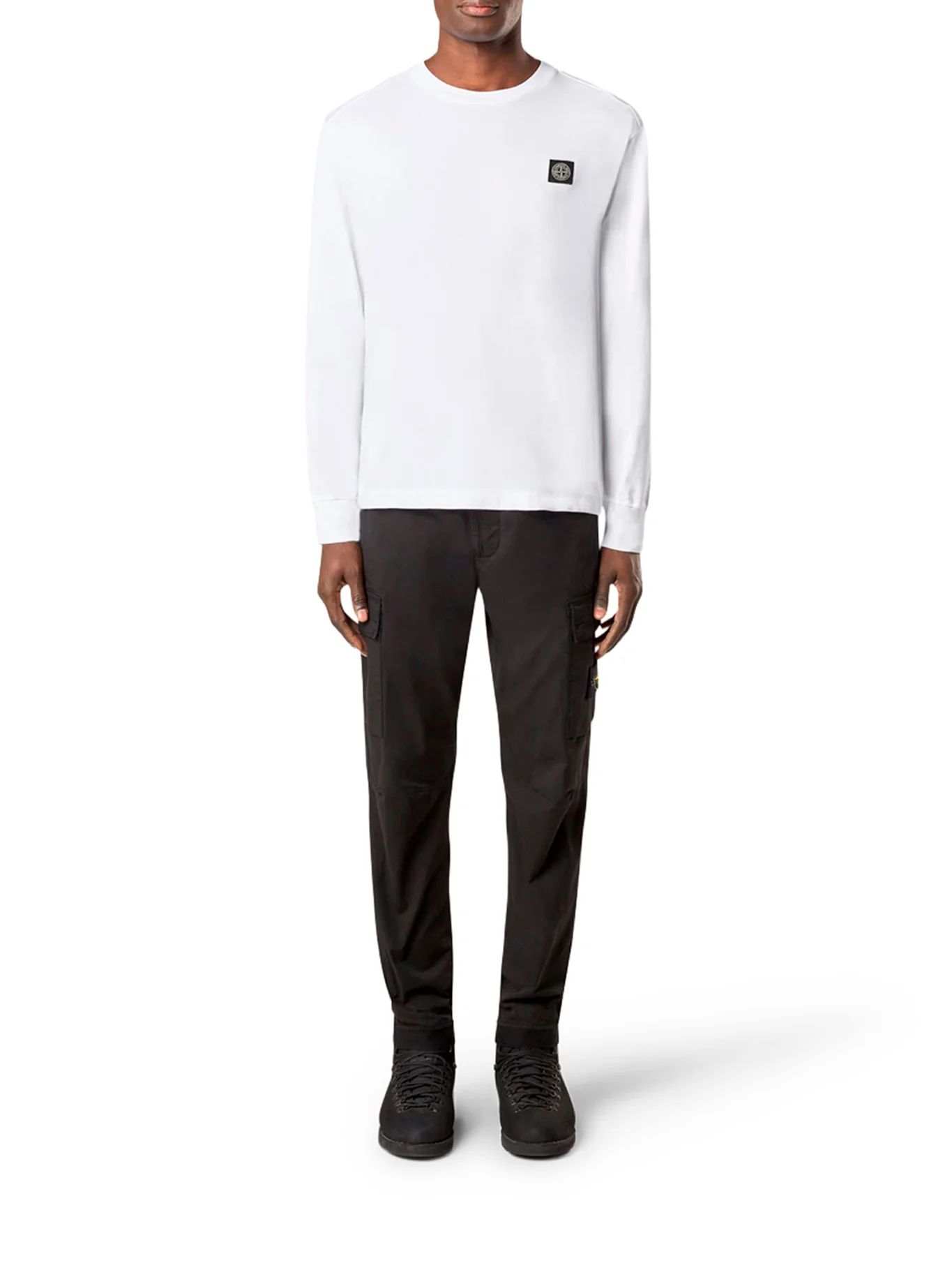 LONG SLEEVE T-SHIRT WITH COMPASS PATCH - Image 2