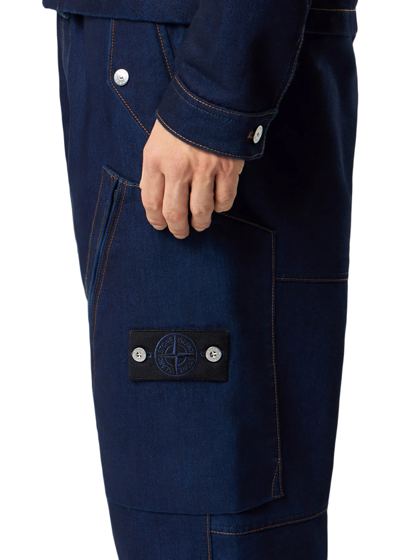 LOOSE CARGO PANTS WITH ASYMMETRIC POCKETS - Image 4