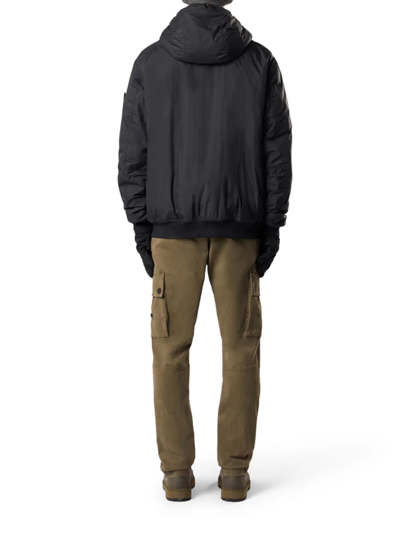 PADDED JACKET IN LIGHTWEIGHT AND RECYCLED NYLON REPS - Image 4