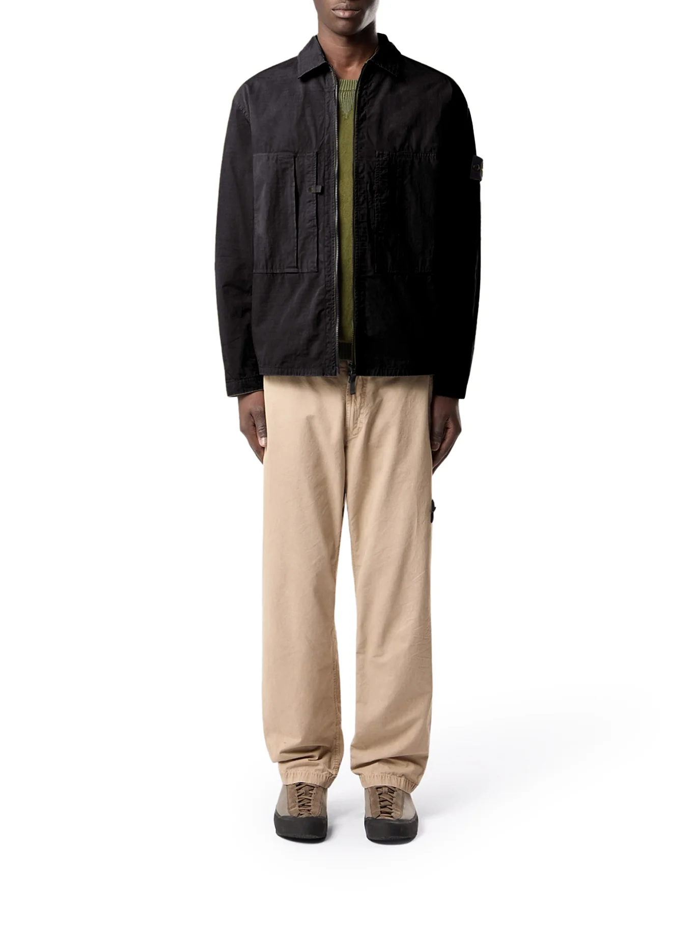 OVERSHIRT IN MERCERIZED ORGANIC COTTON RIPSTOP - Image 2