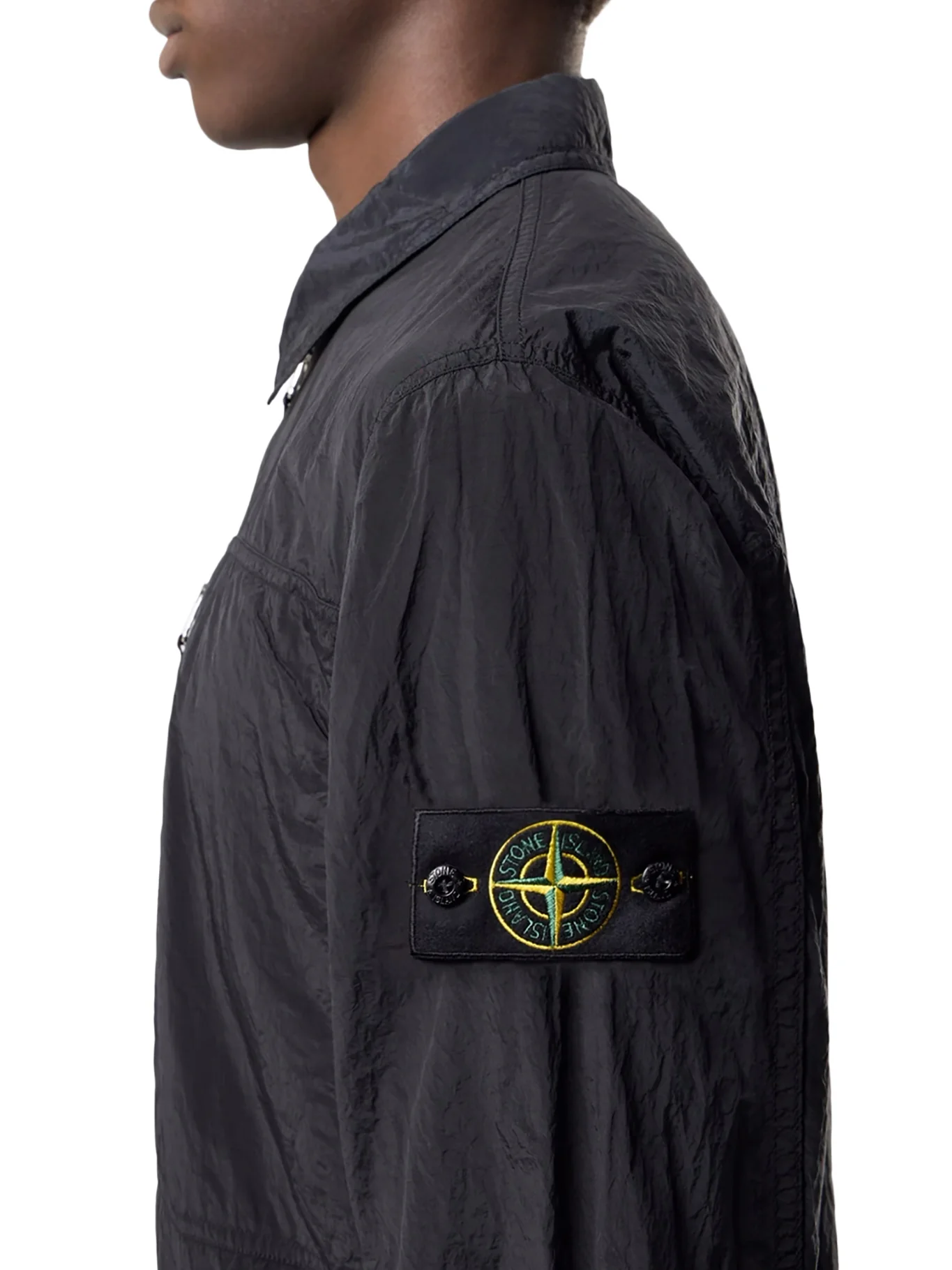 OVERSHIRT WITH ZIP AND BADGE ON THE SLEEVE - Image 5