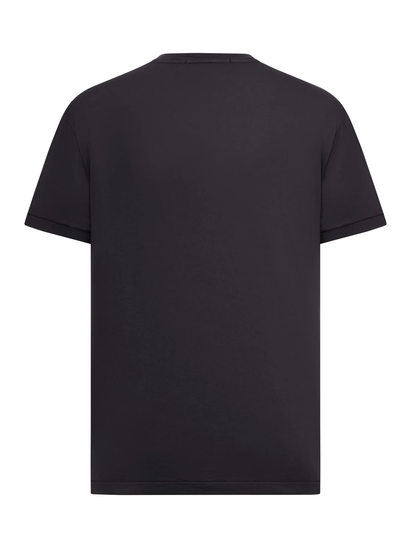 SHORT-SLEEVE T-SHIRT WITH COMPASS PATCH BLACK - Image 2