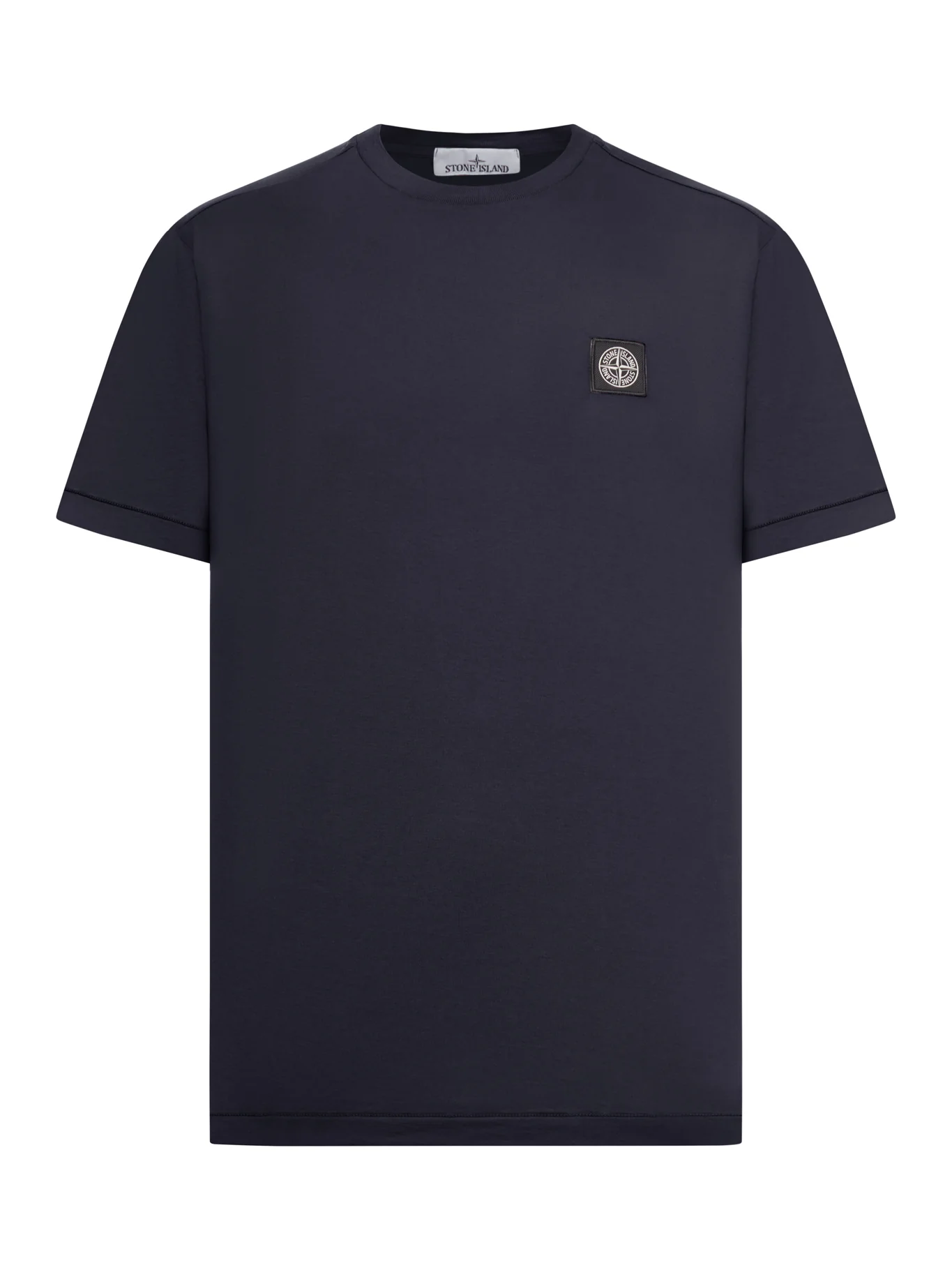 SHORT-SLEEVE T-SHIRT WITH COMPASS PATCH BLUE