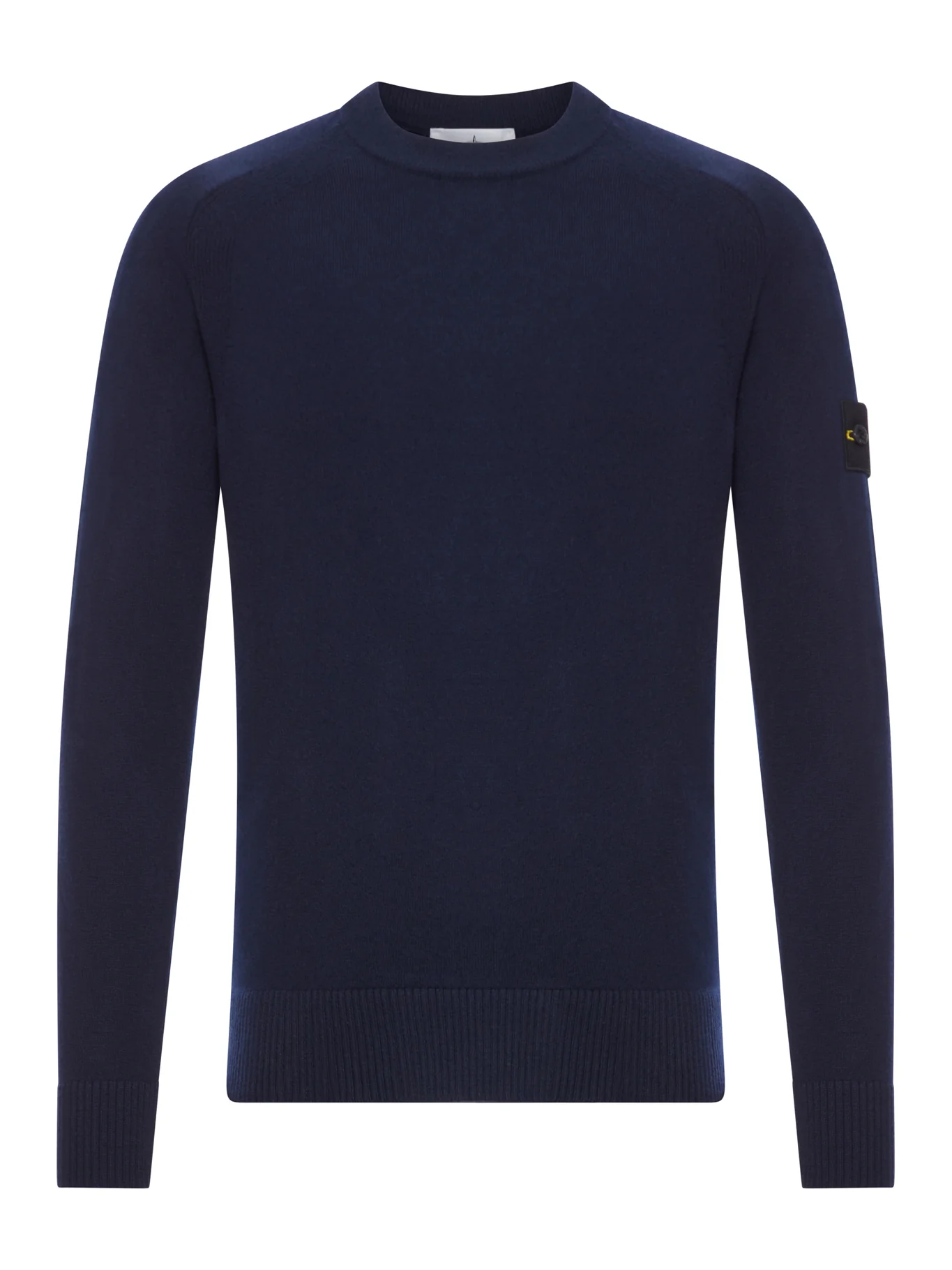 COMPASS LOGO CREW NECK WOOL SWEATER
