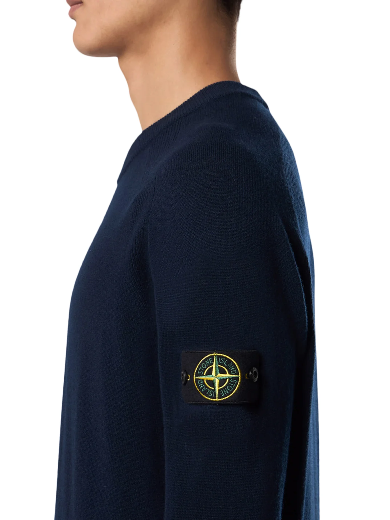 COMPASS LOGO CREW NECK WOOL SWEATER - Image 4
