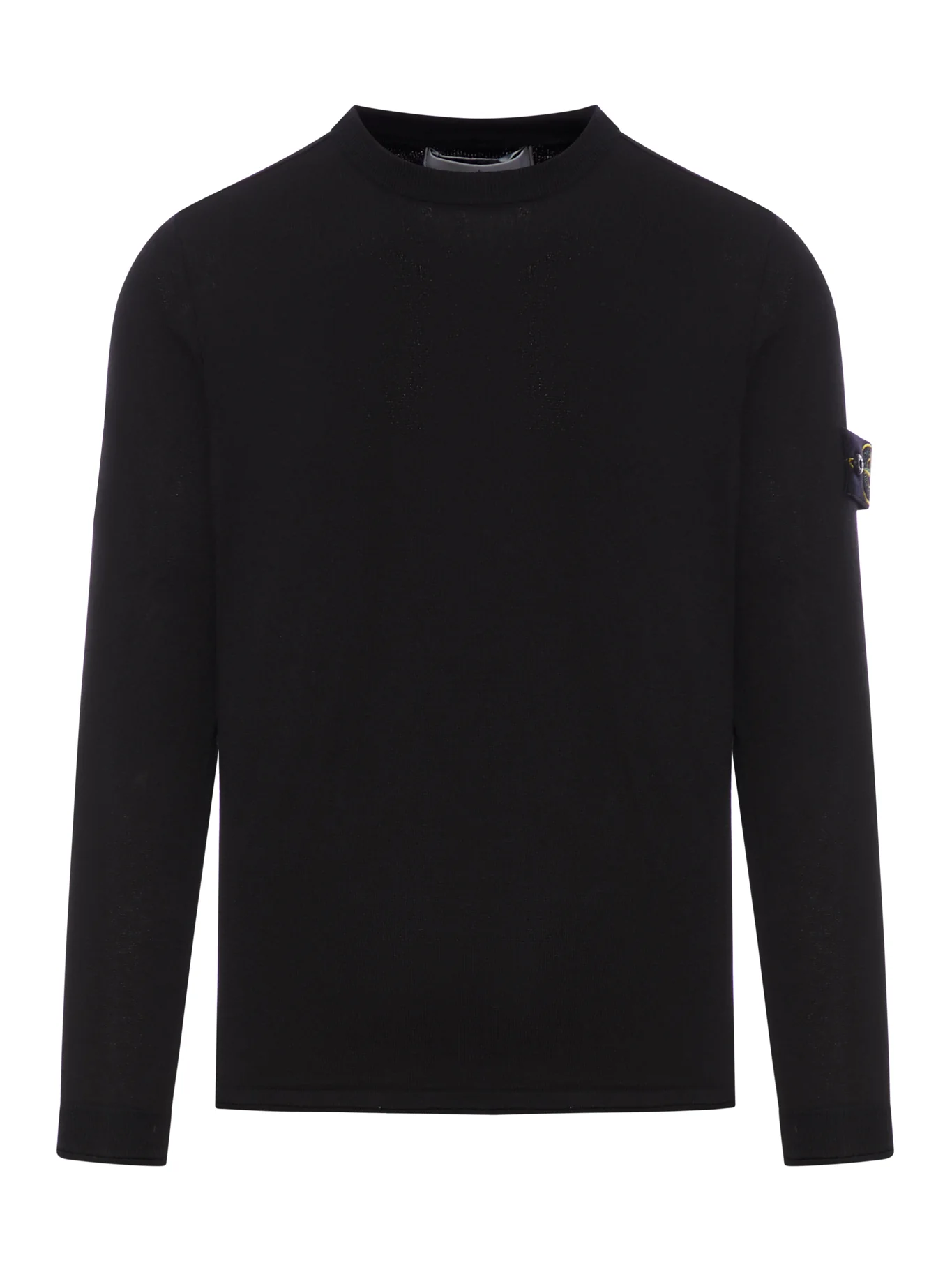 COTTON SWEATER WITH COMPASS LOGO