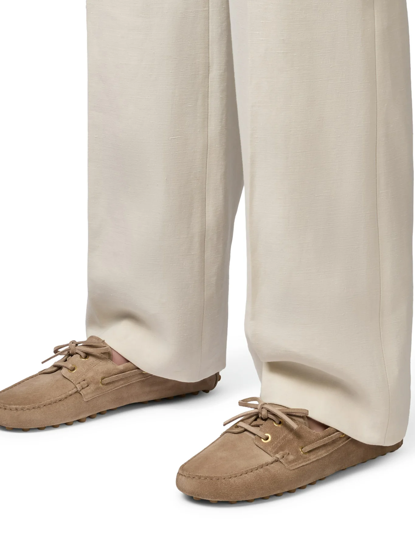 GOMMINO SUEDE BOAT LOAFERS - Image 2