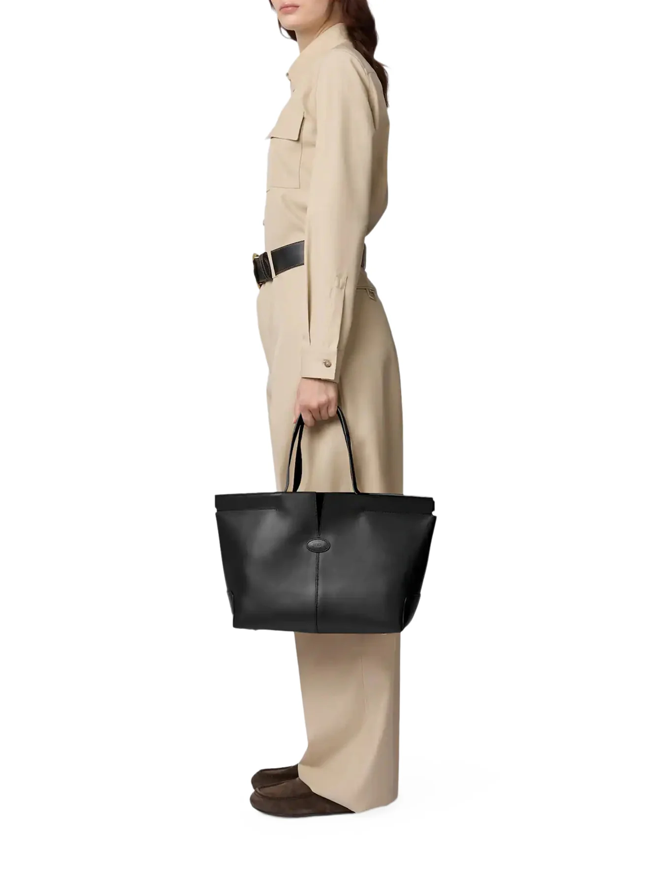 MEDIUM-SMALL LEATHER FOLIO BAG - Image 2