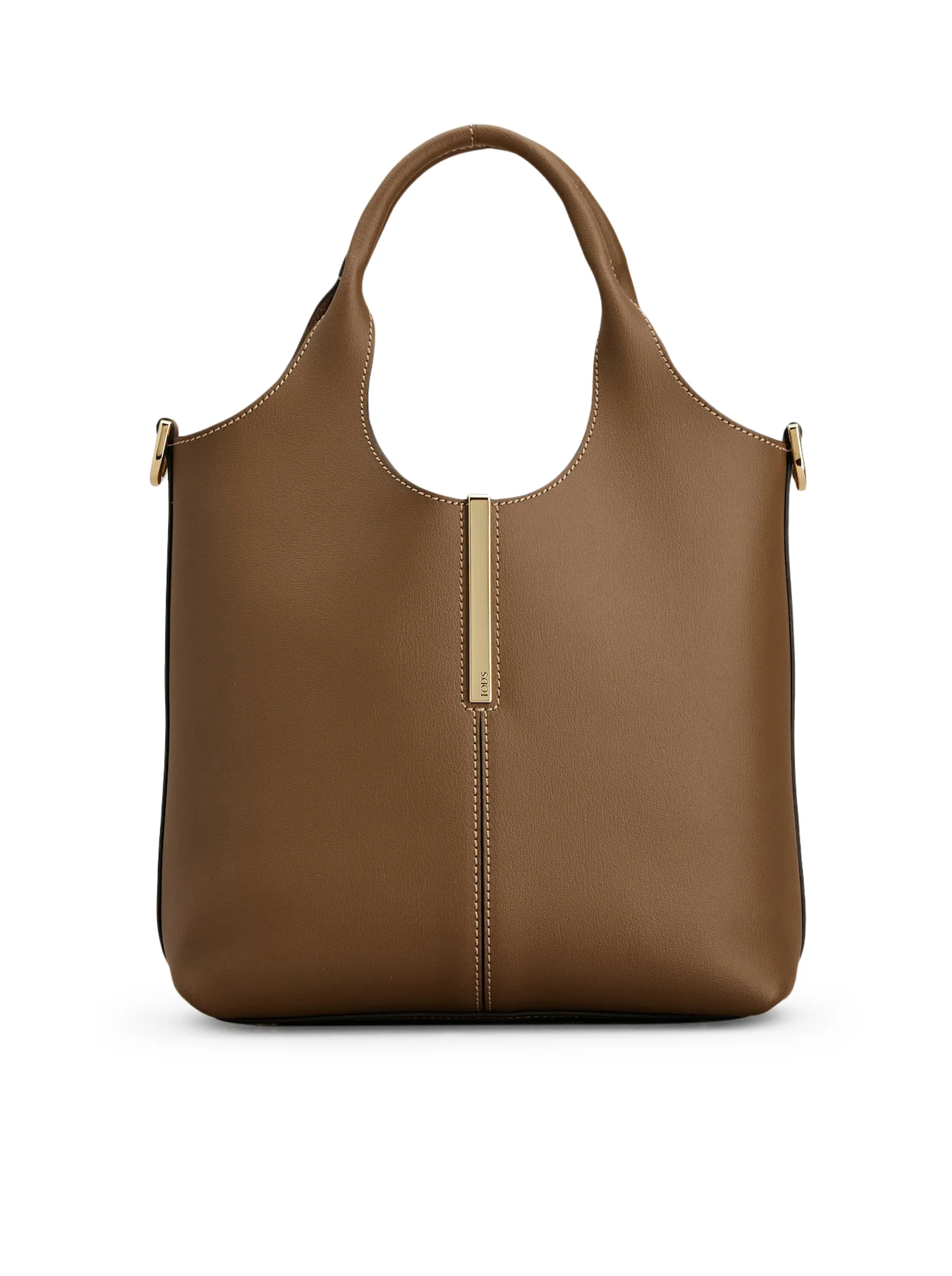 MINI LEATHER TOTE SHOPPING BAG