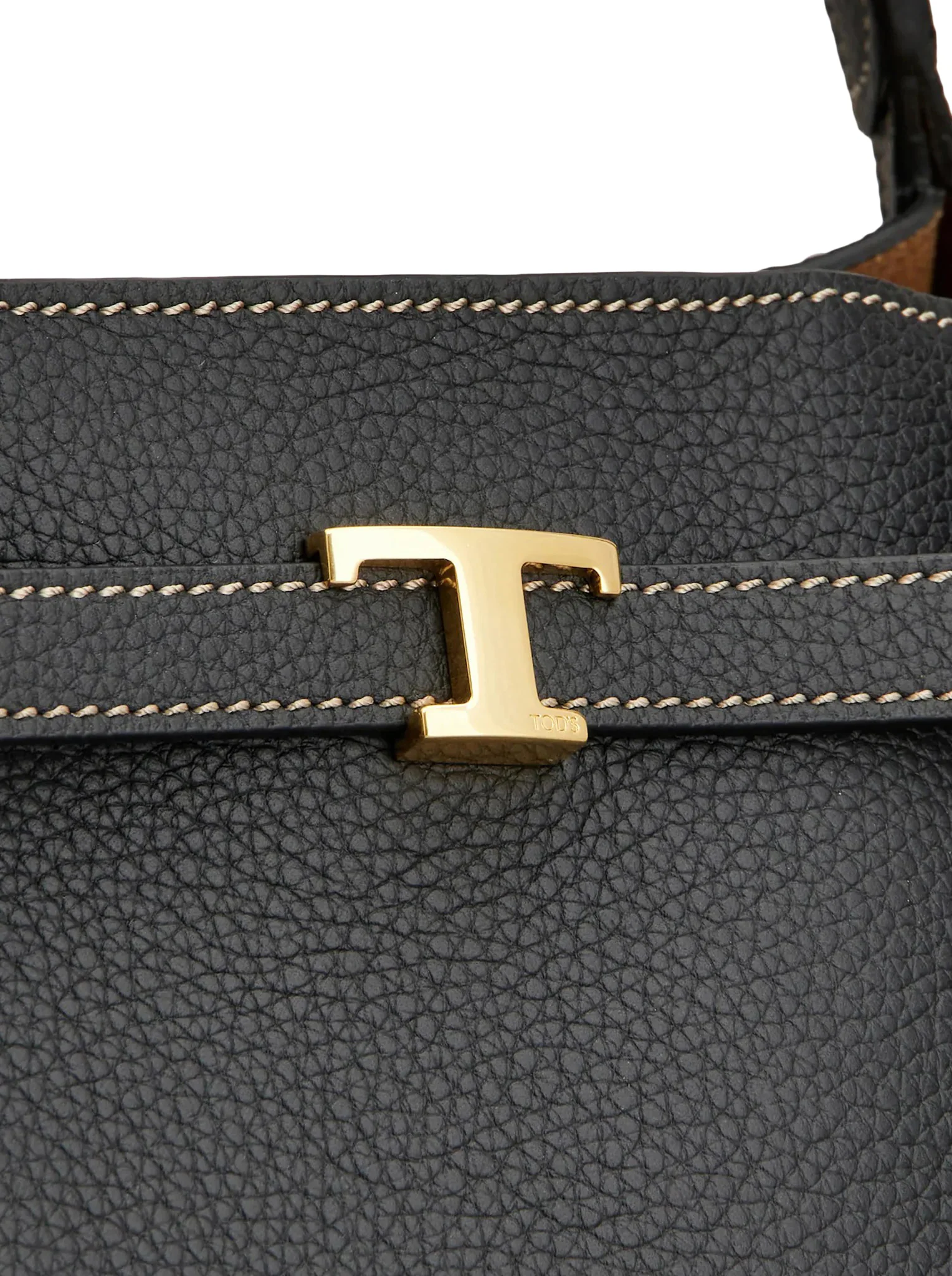 SMALL LEATHER SHOPPING BAG - Image 6