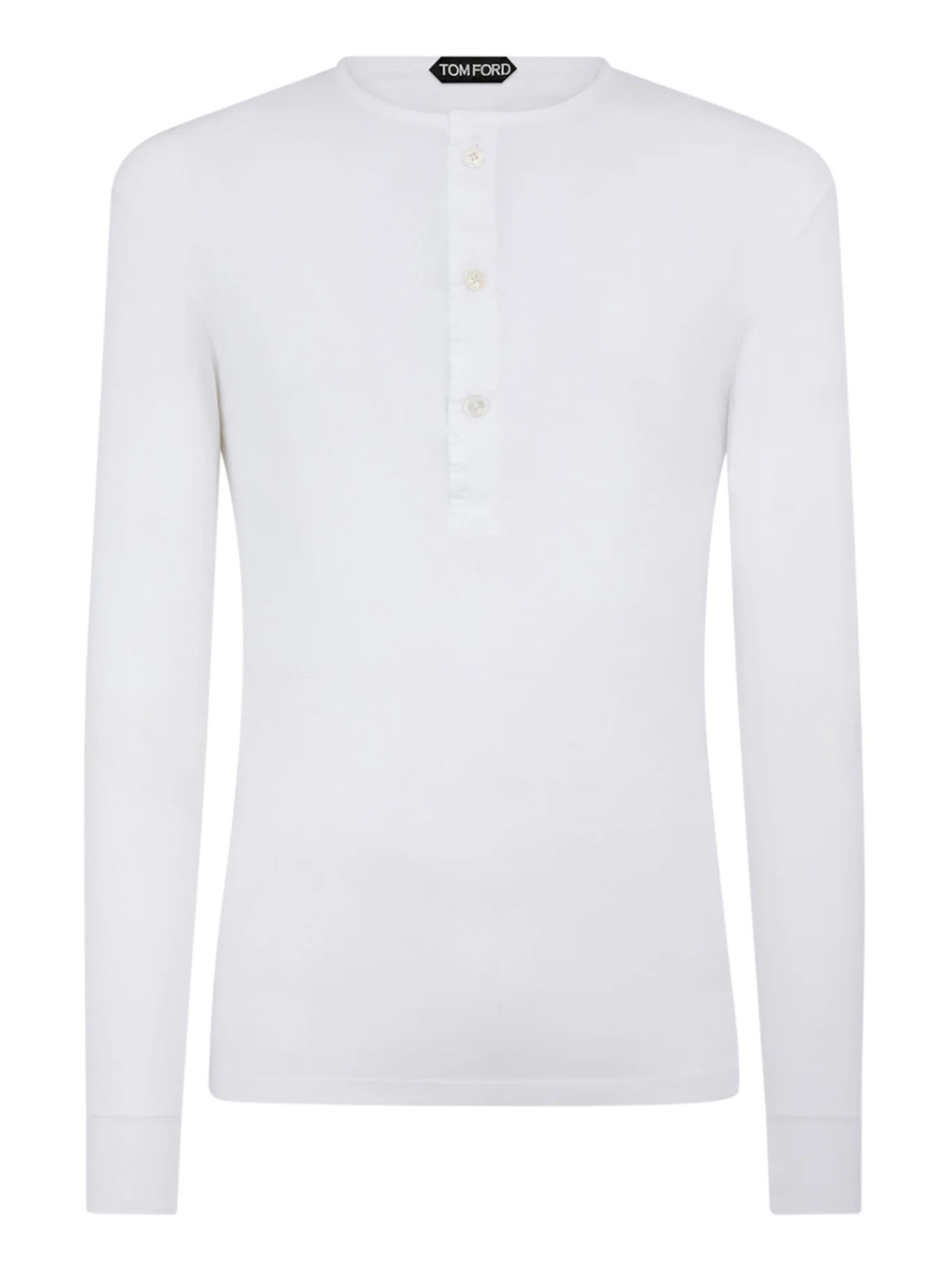 HENLEY COTTON T-SHIRT