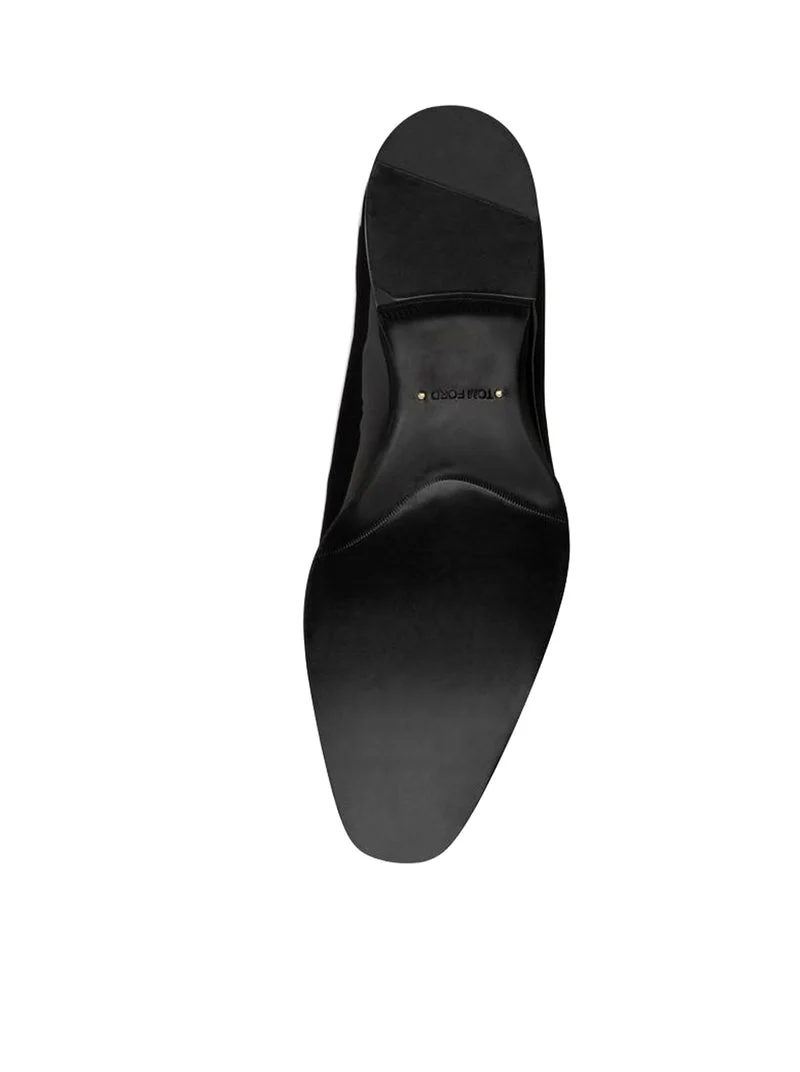 OXFORD ELKAN IN BLACK PATENT - Image 5