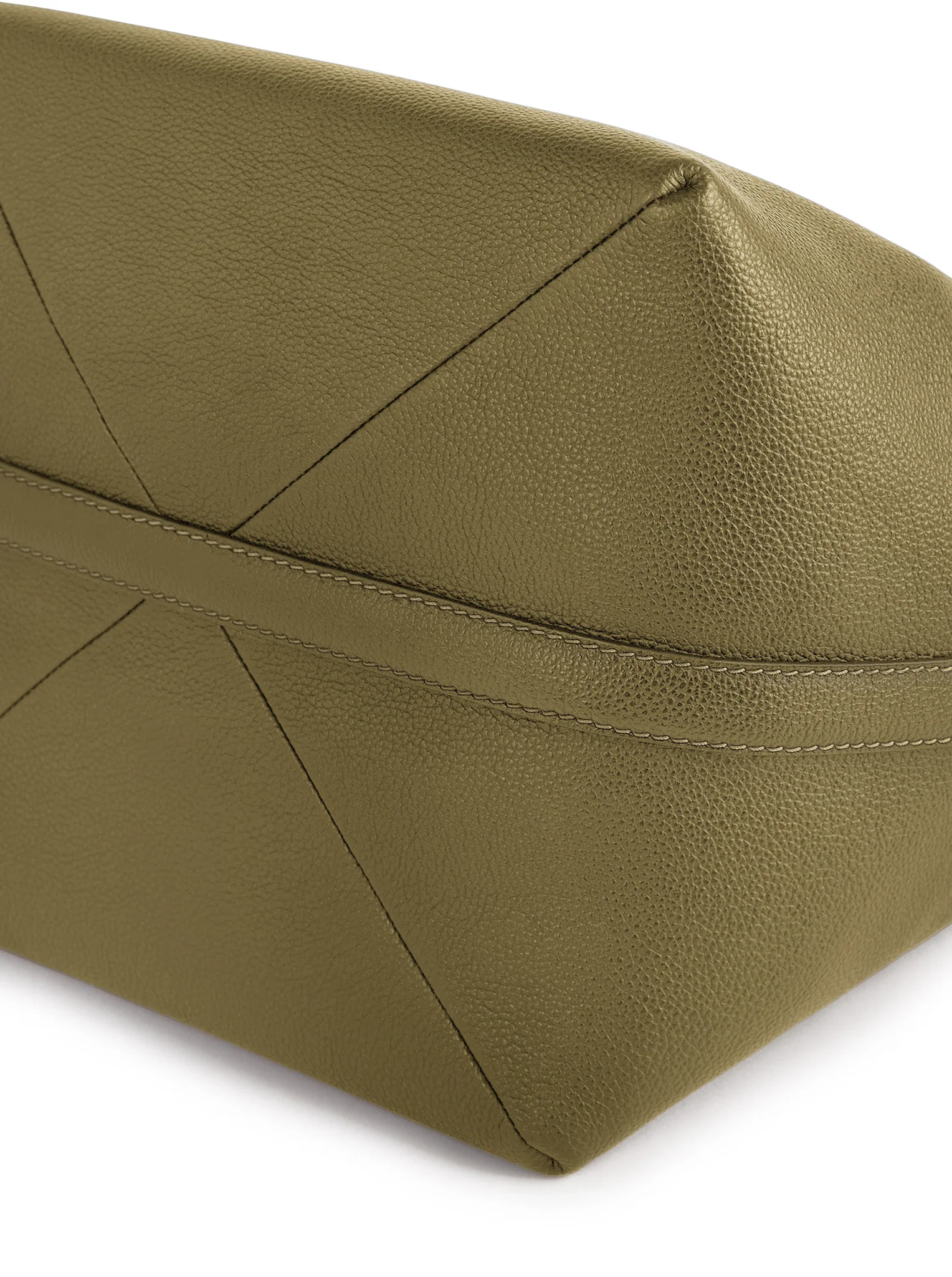 BELTED TOTE BAG IN HAMMERED CALFSKIN - Image 5