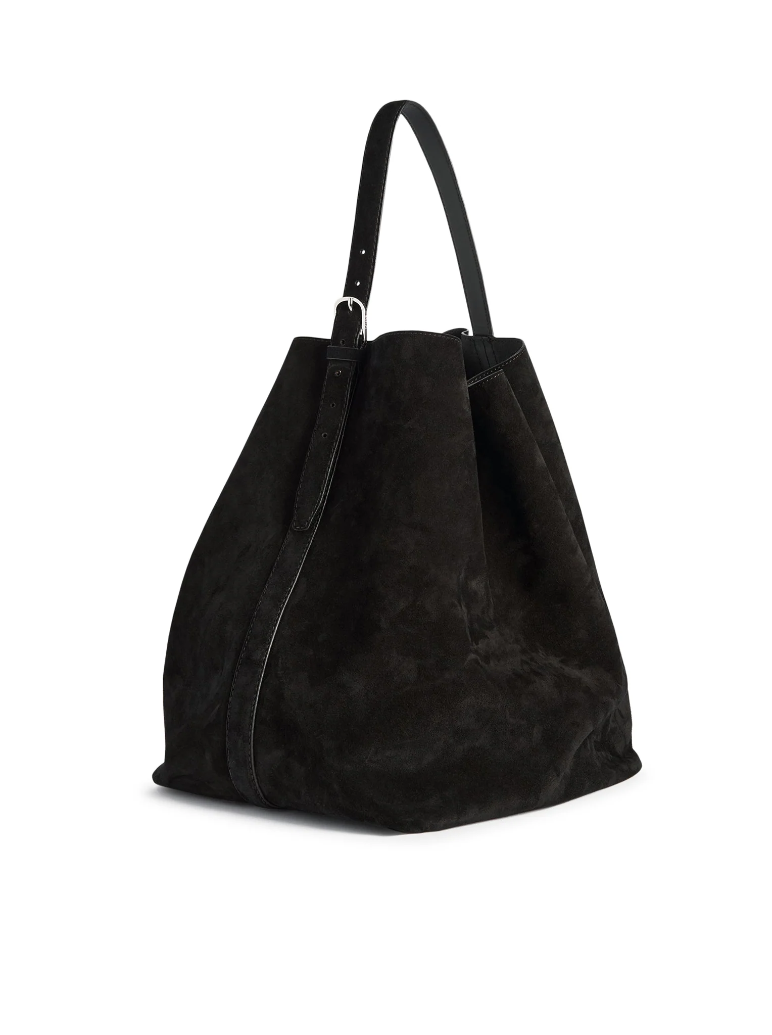 BELTED SUEDE TOTE BAG - Image 4