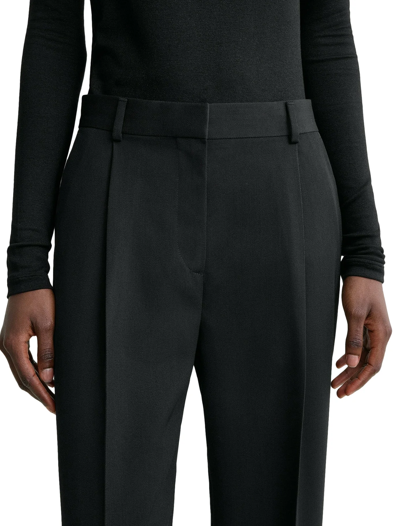 BLACK TAILORED TROUSERS - Image 5
