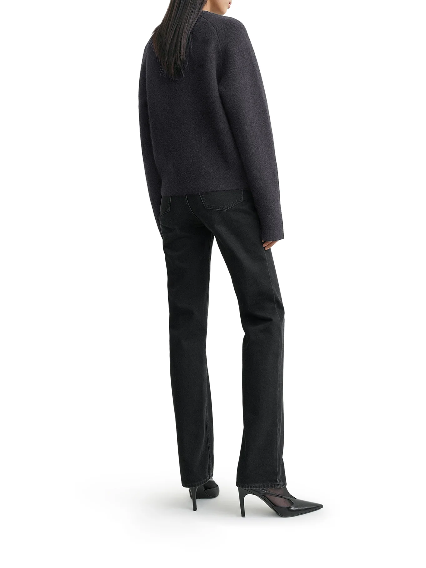 CARDIGAN WITH HAMMERED BUTTONS - Image 3
