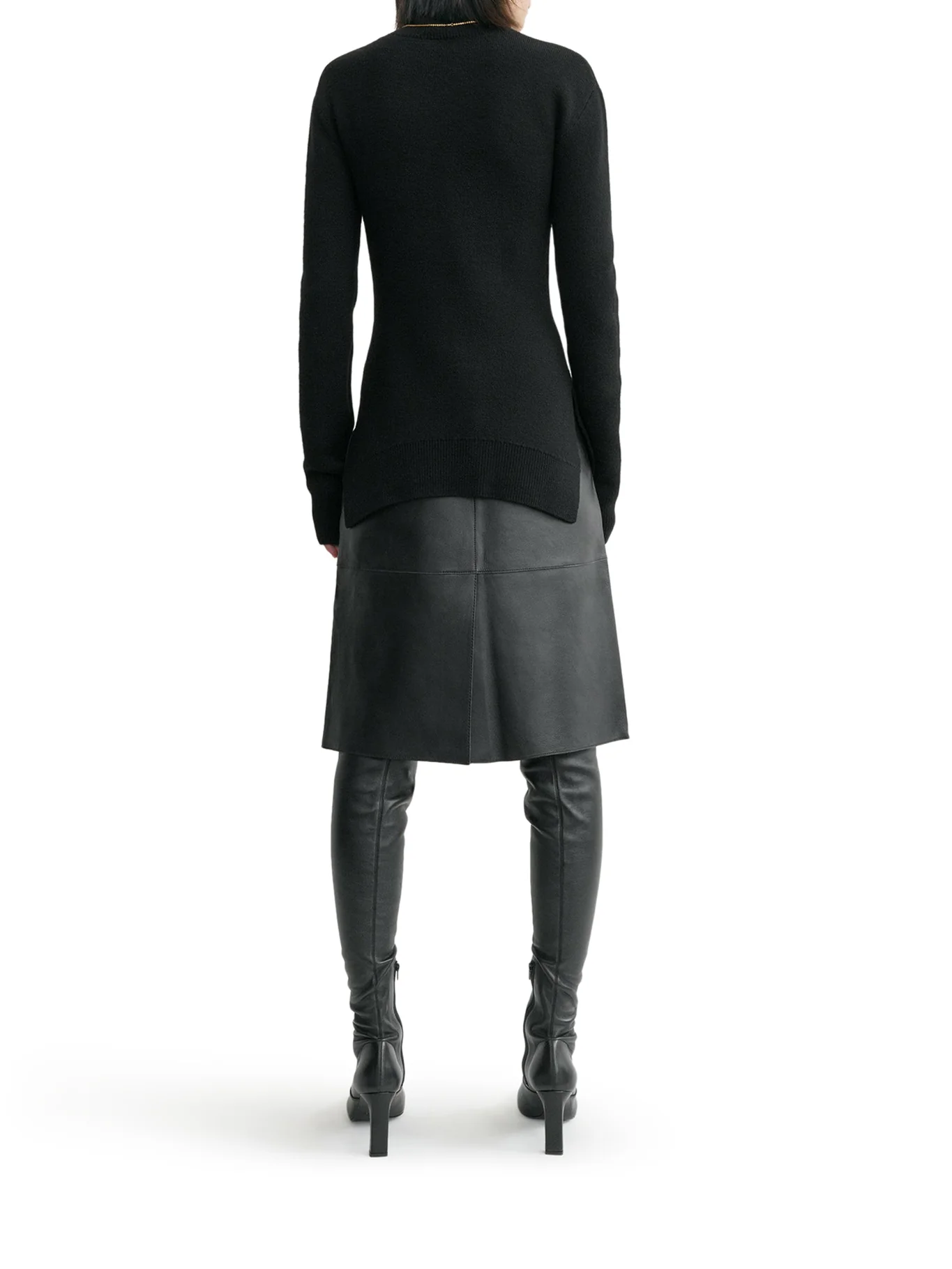 HIGH NECK WOOL SWEATER - Image 3