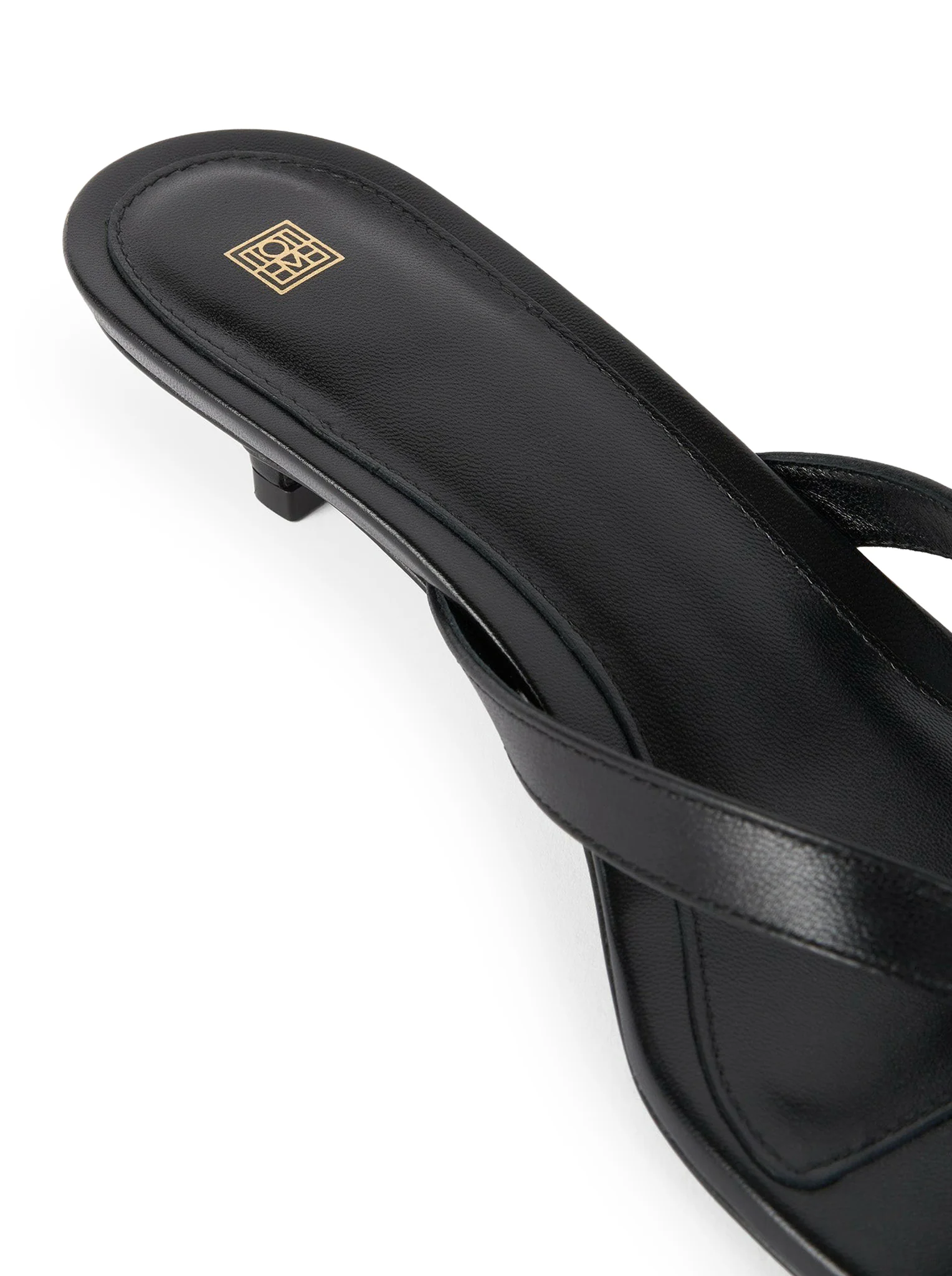LEATHER HEEL FLIP FLOPS - Image 6