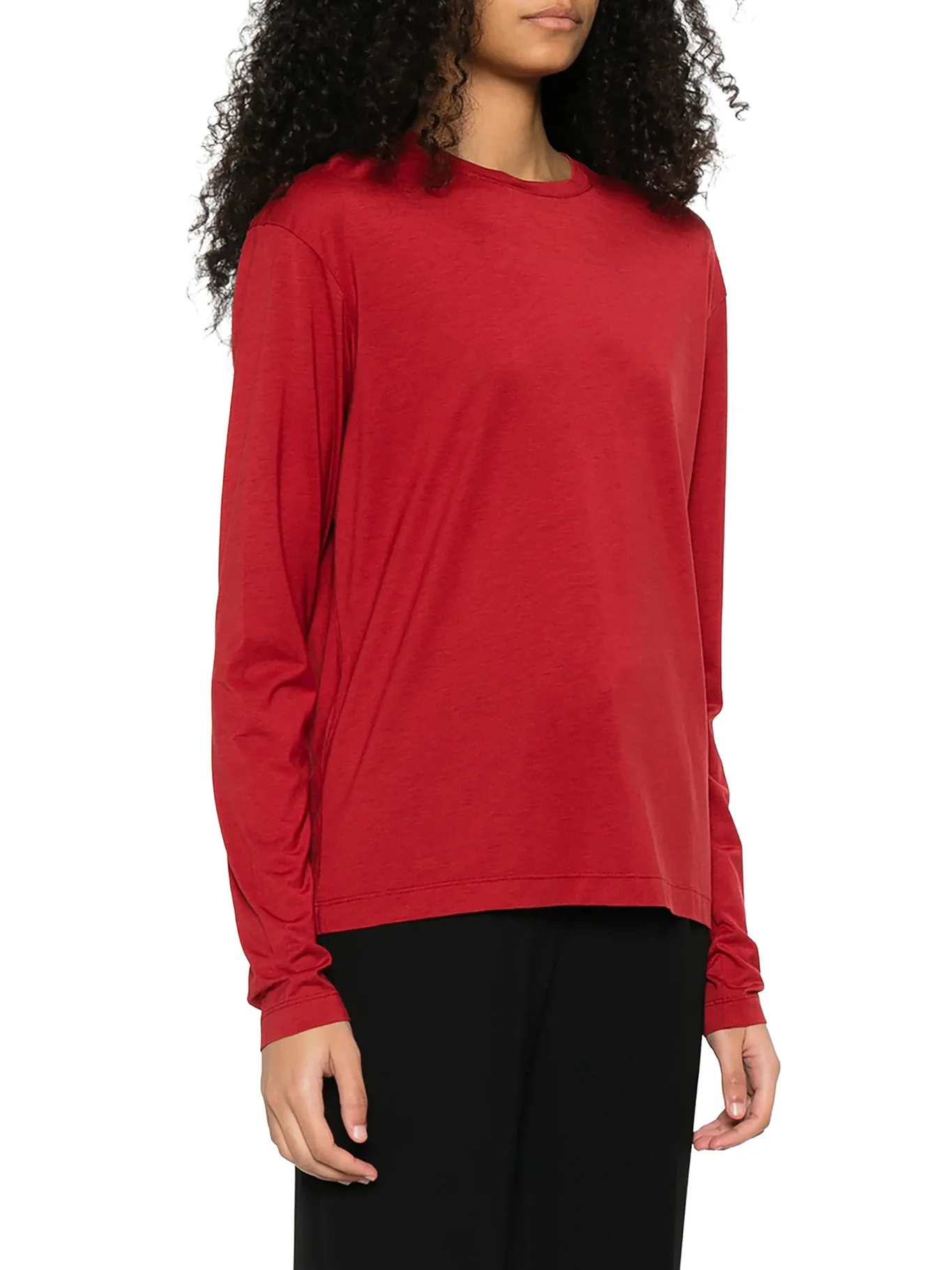 LONG-SLEEVED COTTON T-SHIRT - Image 3
