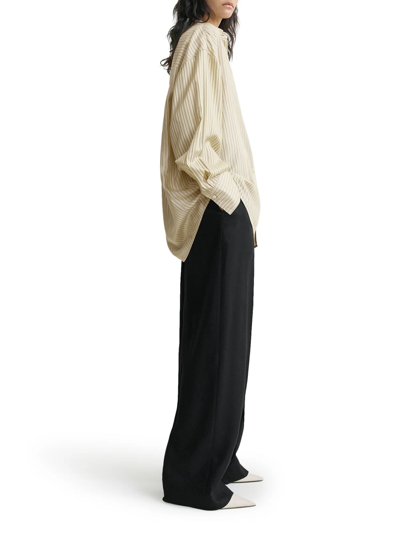 OVERSIZED STRIPED SHIRT - Image 4