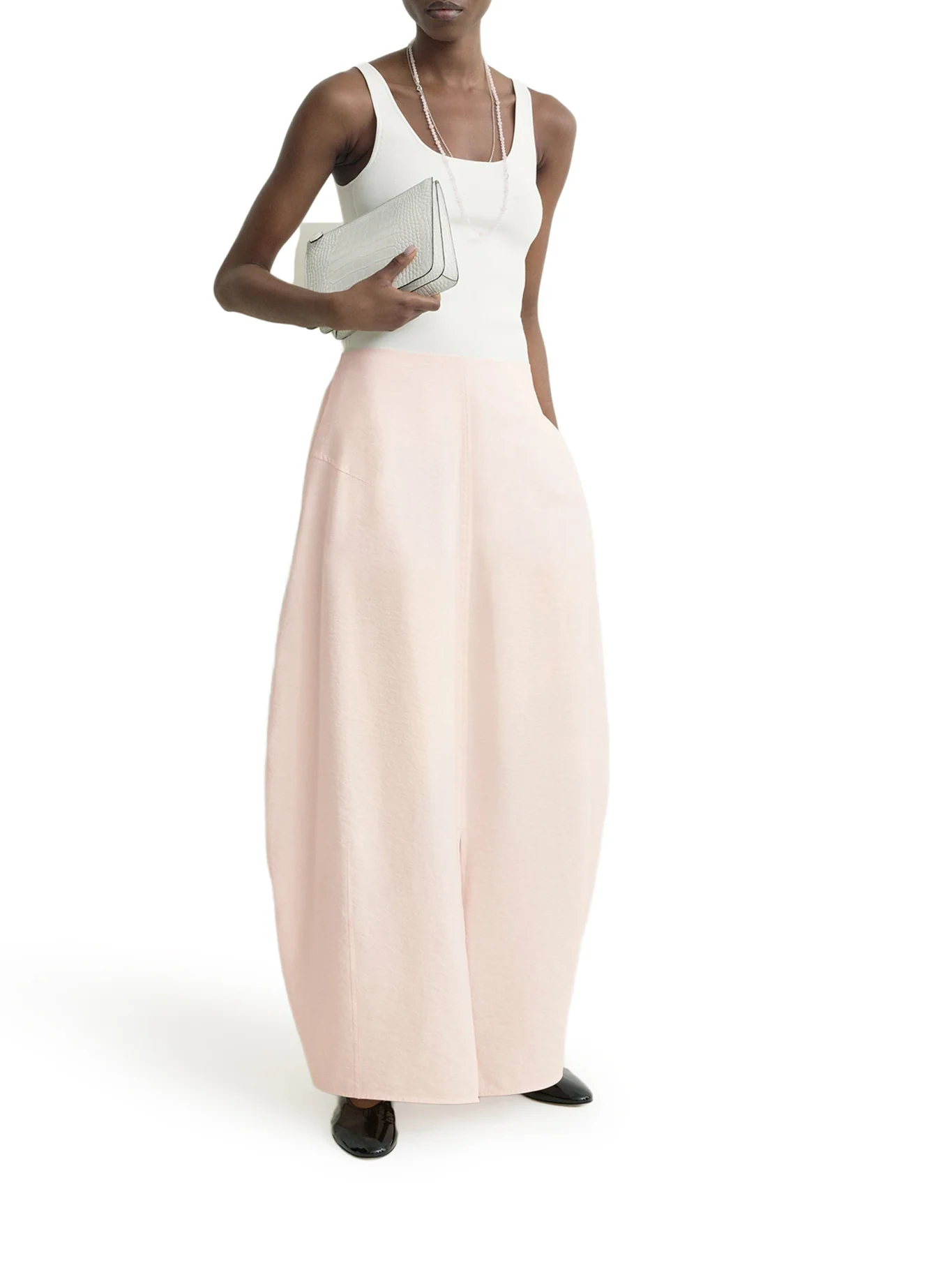 PARACHUTE SKIRT IN SILK - Image 2