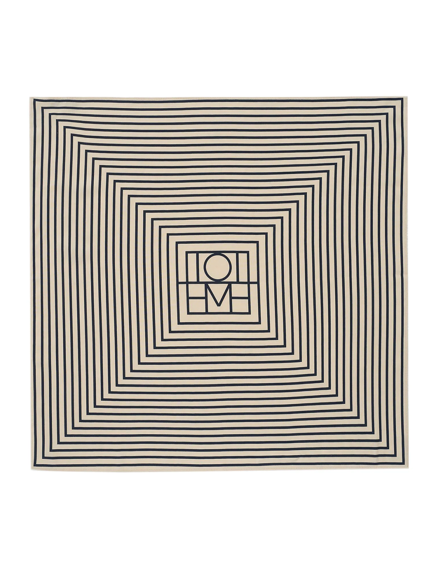 SIGNATURE MONOGRAM SILK SCARF