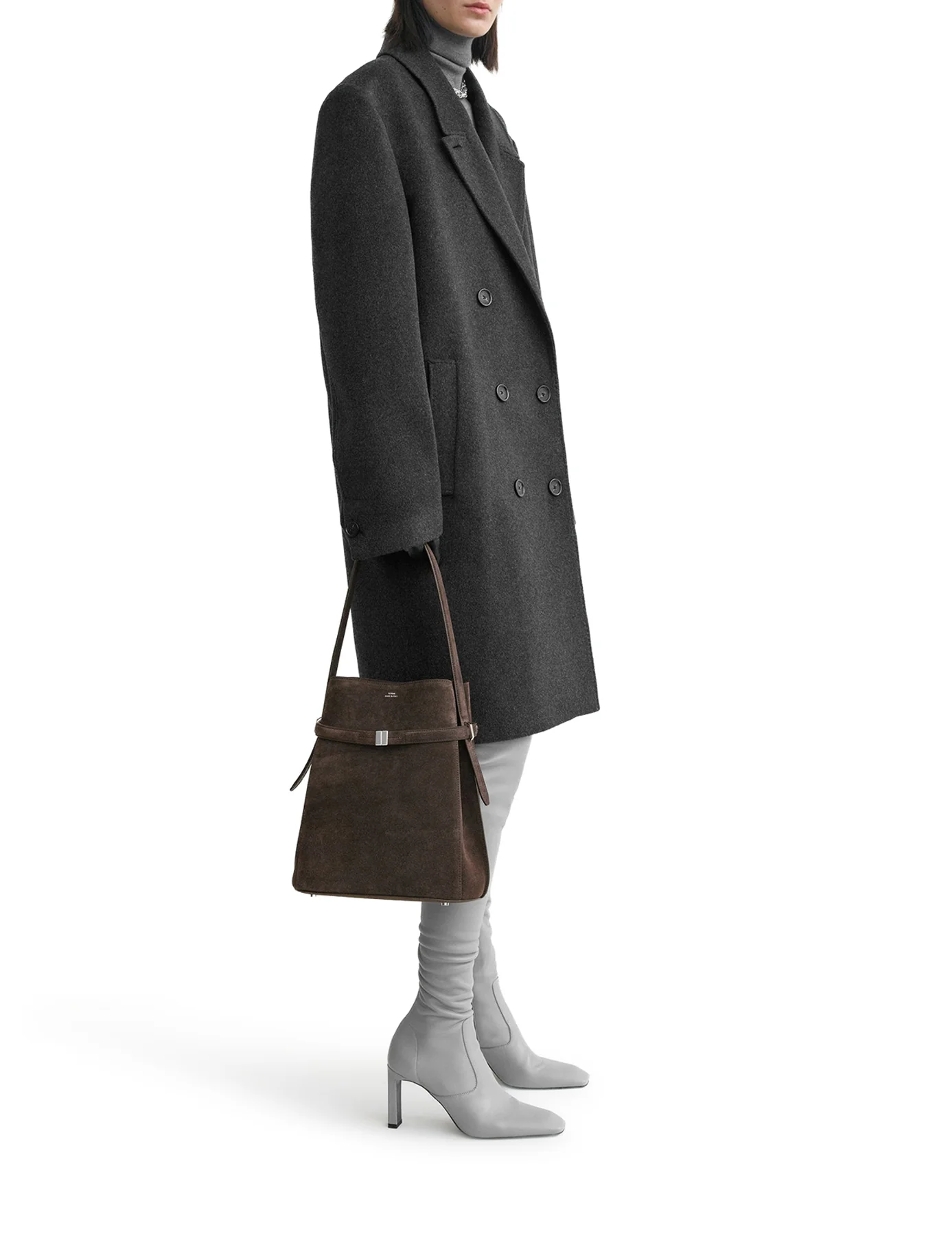 SUEDE BUCKET BAG - Image 2