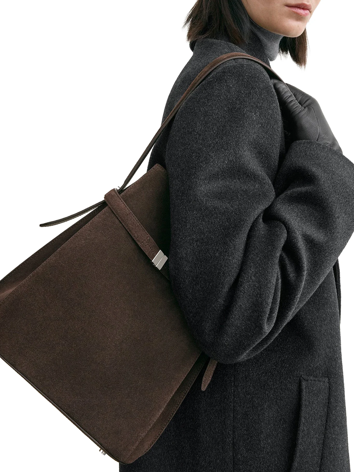SUEDE BUCKET BAG - Image 3