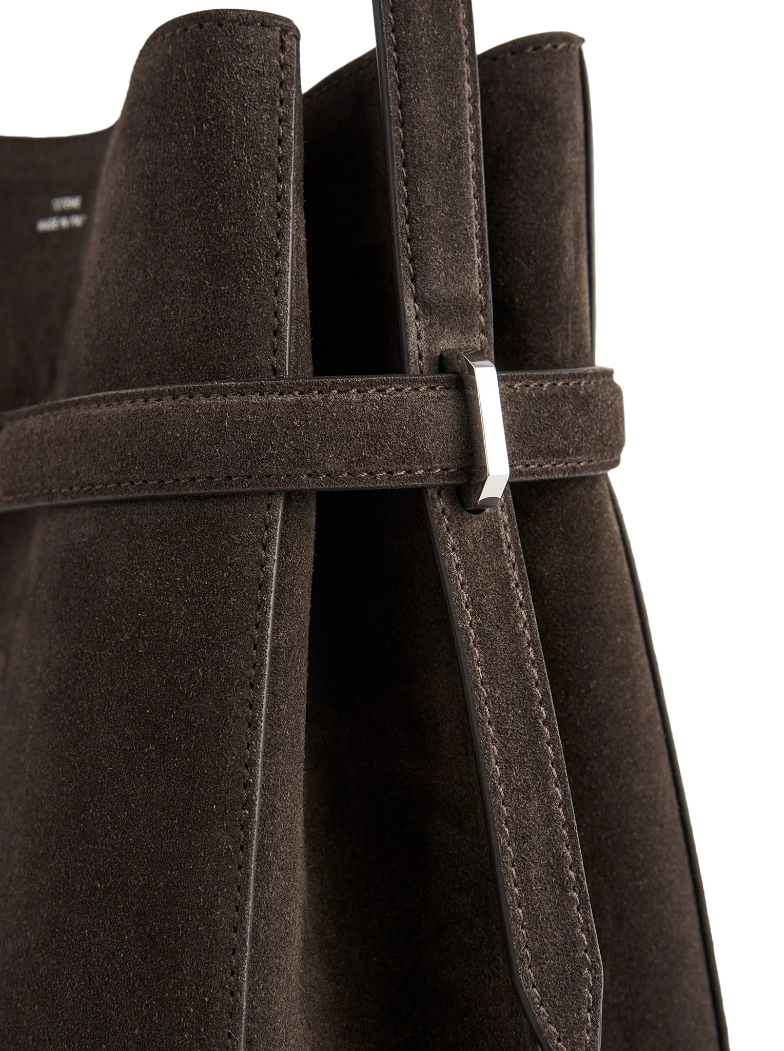 SUEDE BUCKET BAG - Image 6