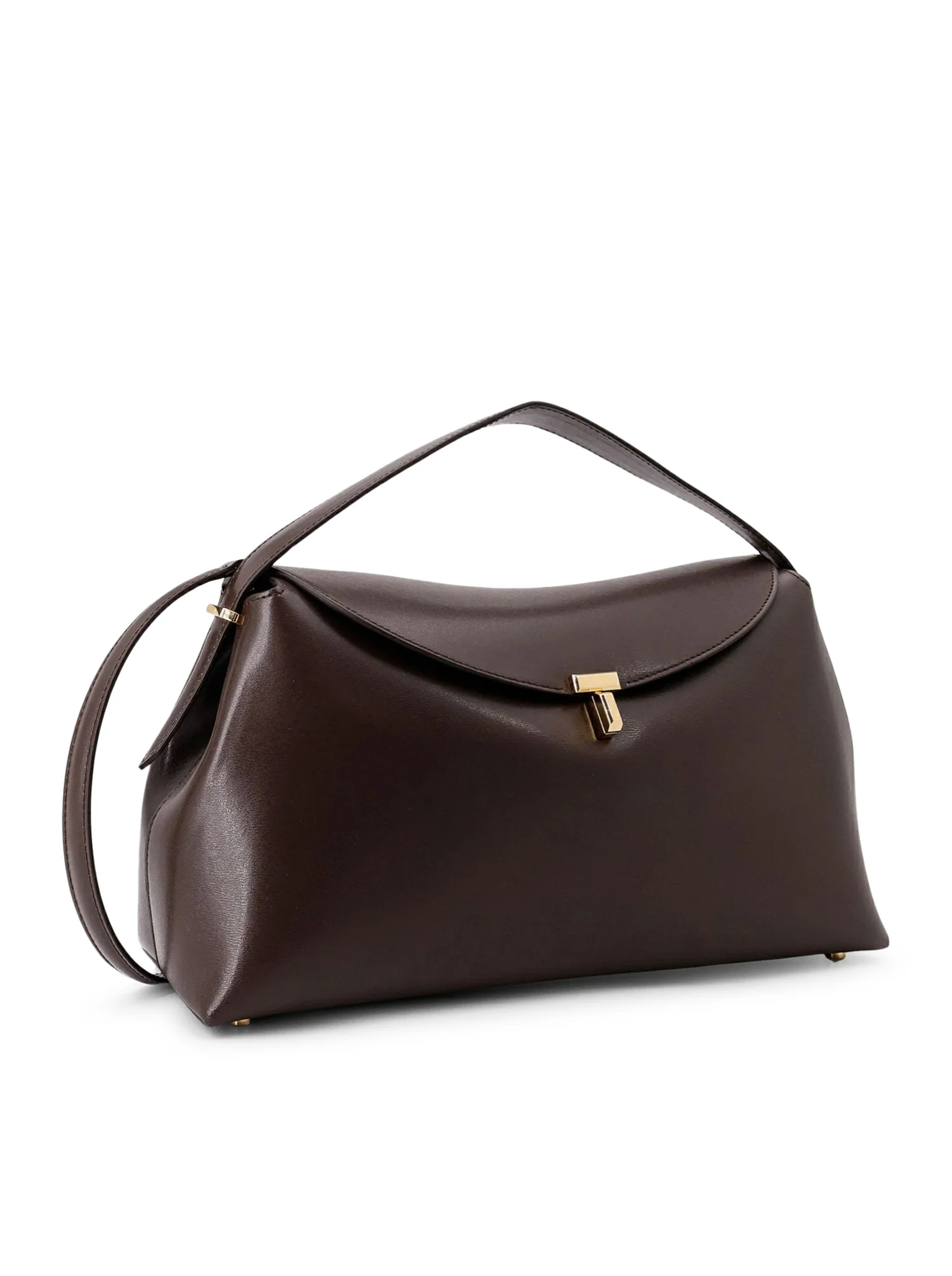 T-LOCK LEATHER SHOULDER BAG - Image 2