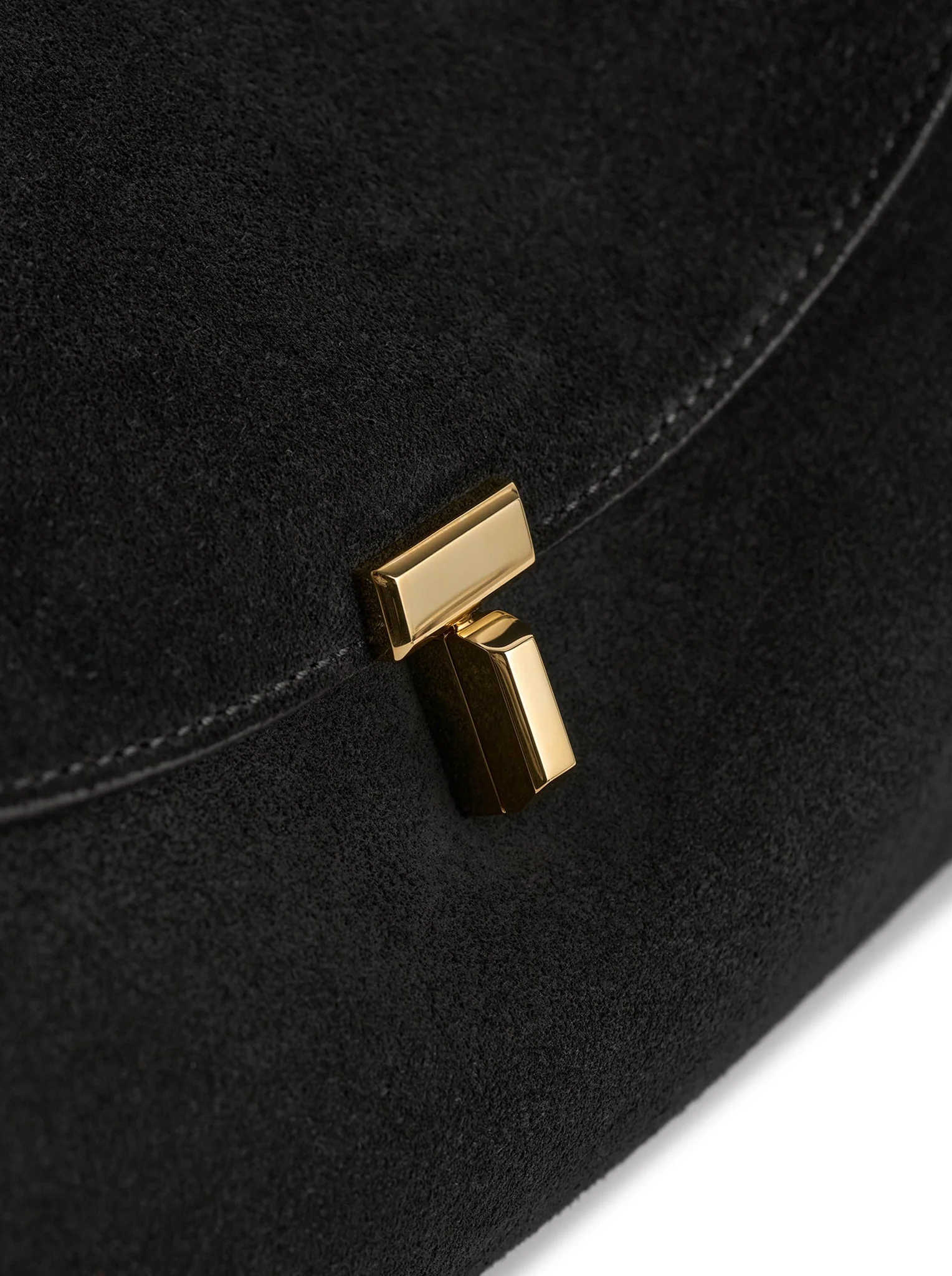 T-LOCK SUEDE BAG - Image 5