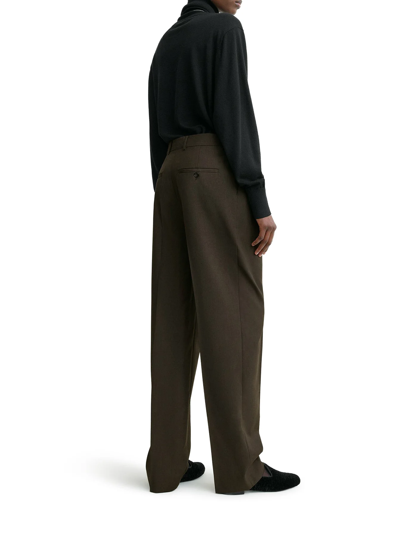 TAILORED WOOL BLEND TROUSERS - Image 3