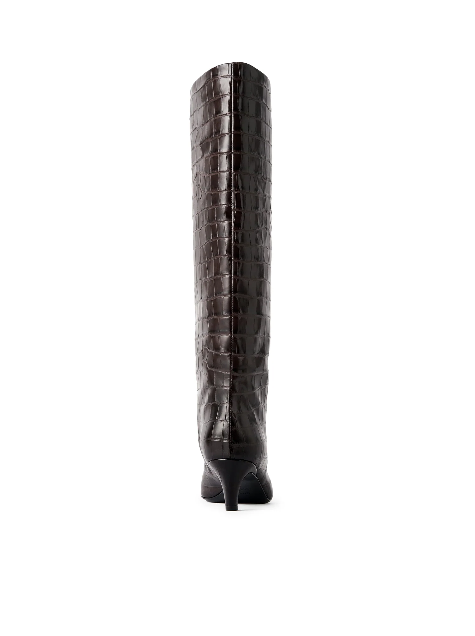 COCONUT EMBOSSED WIDE-LEG BOOTS - Image 5