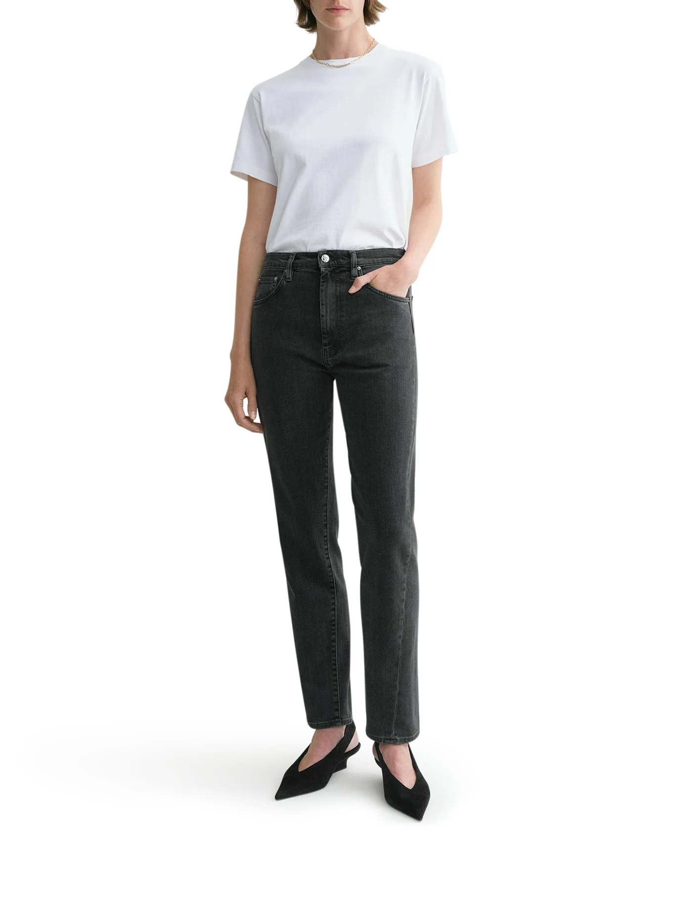 TWISTED SEAM DENIM GREY - Image 2