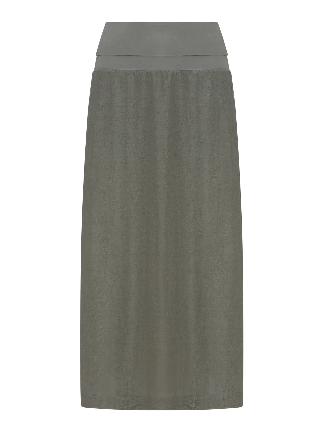 MIDI SKIRT IN LINEN BLEND