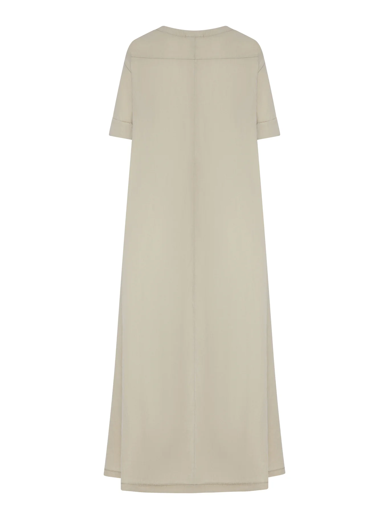 MINIMAL LONG LINEN DRESS - Image 2