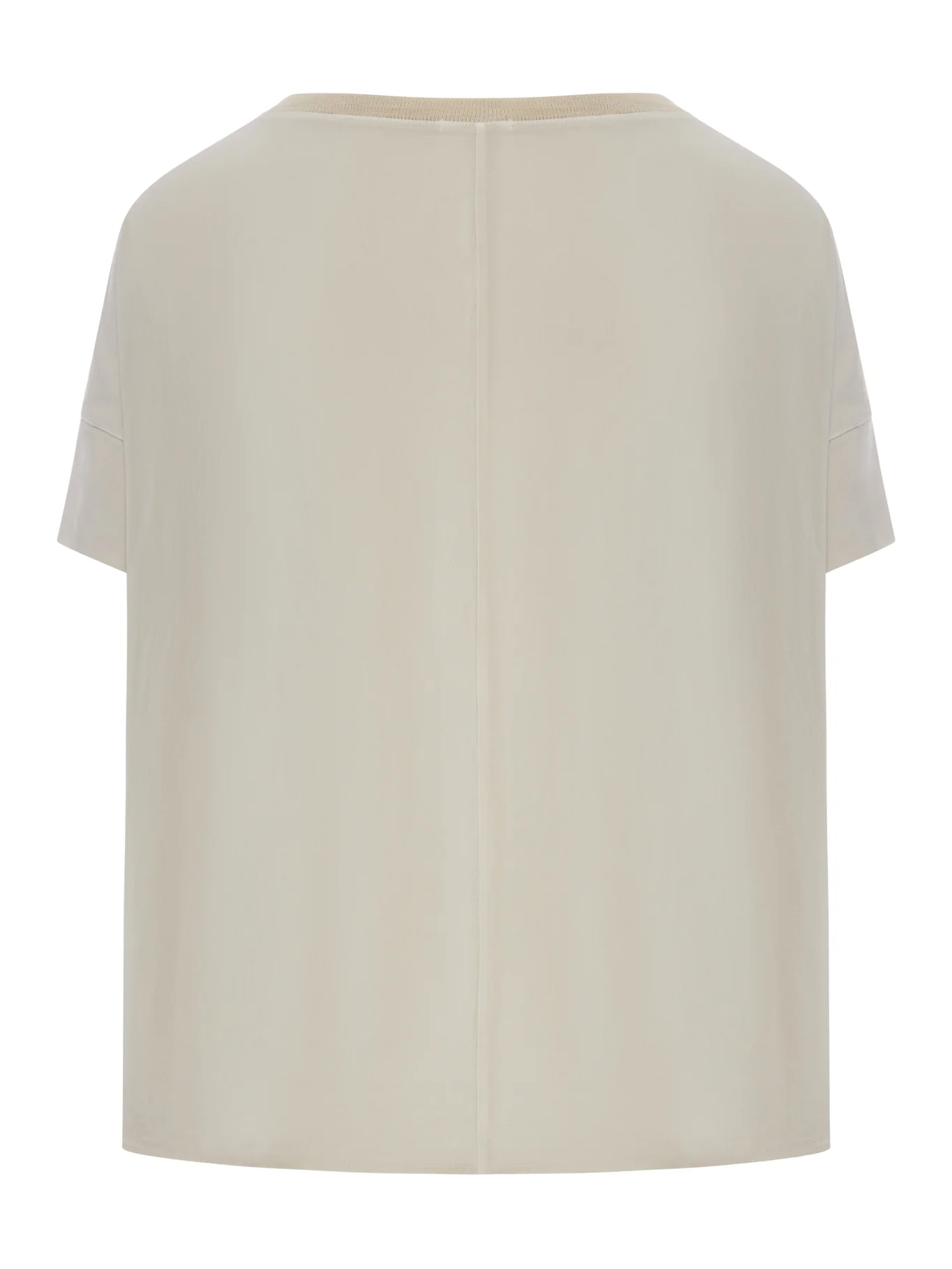 OVERSIZED T-SHIRT MADE OF DOUBLE FABRIC - Image 2