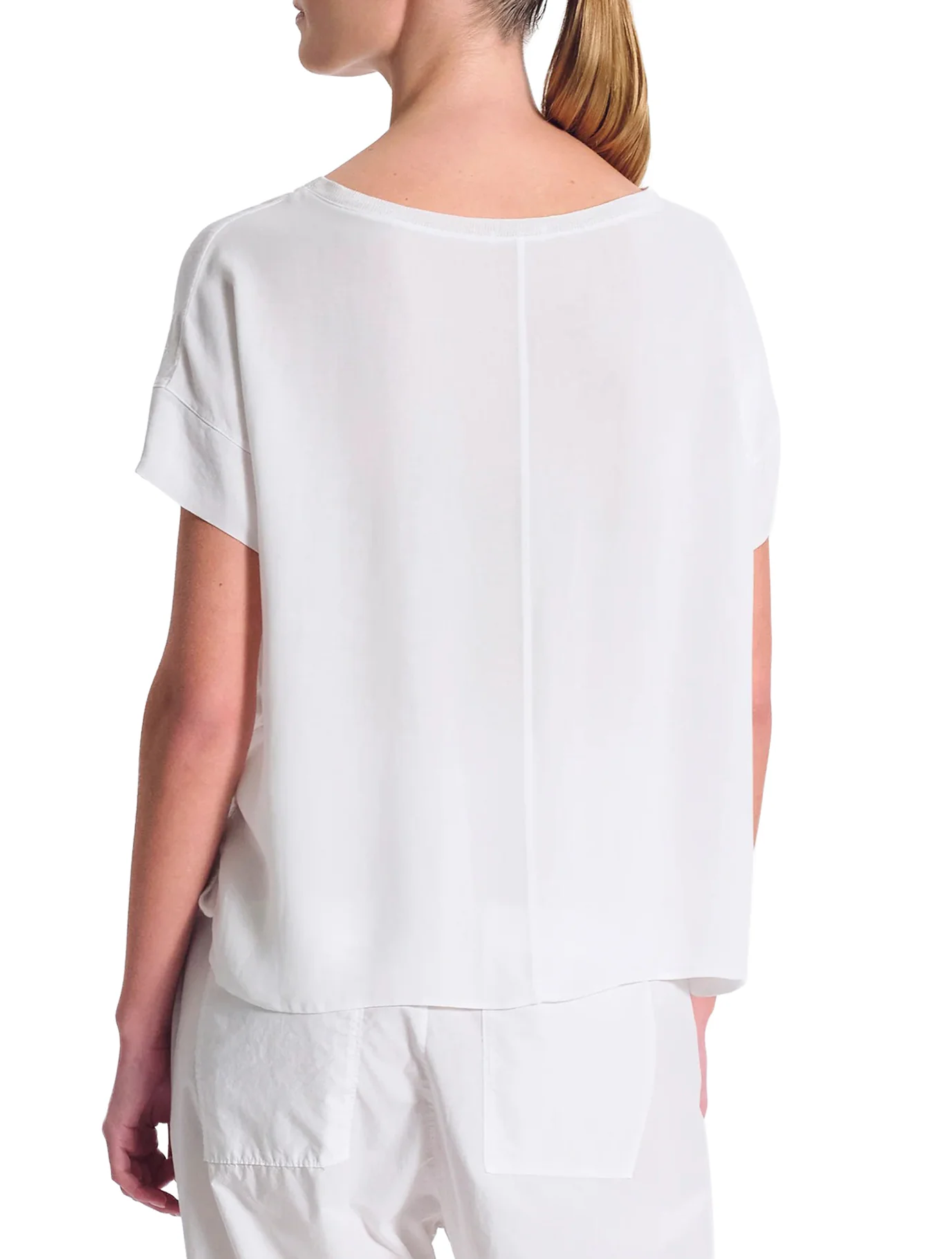 OVERSIZED T-SHIRT MADE OF DOUBLE FABRIC - Image 3