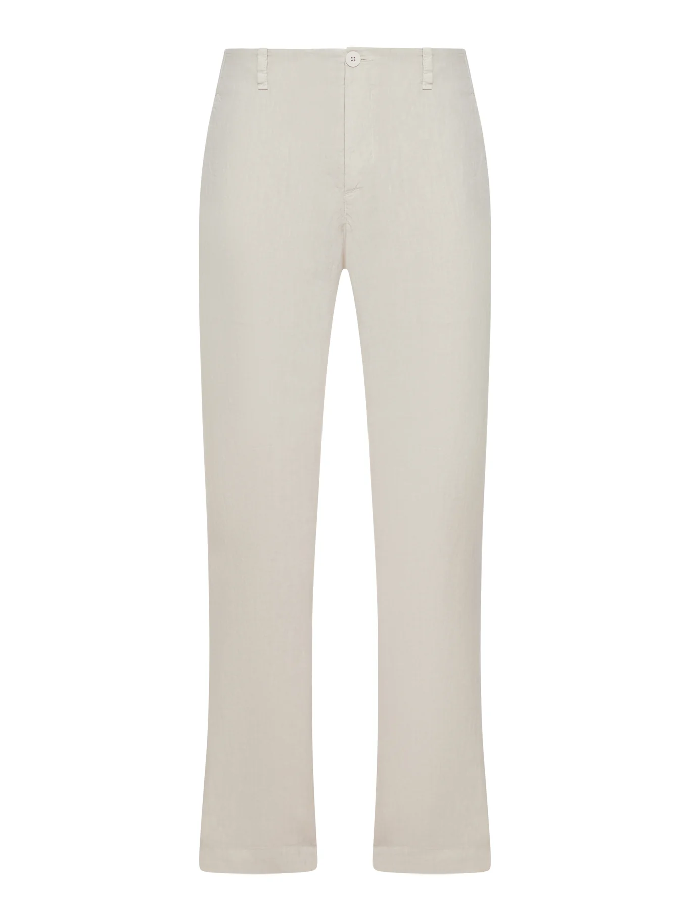 REGULAR-FIT LINEN TROUSERS