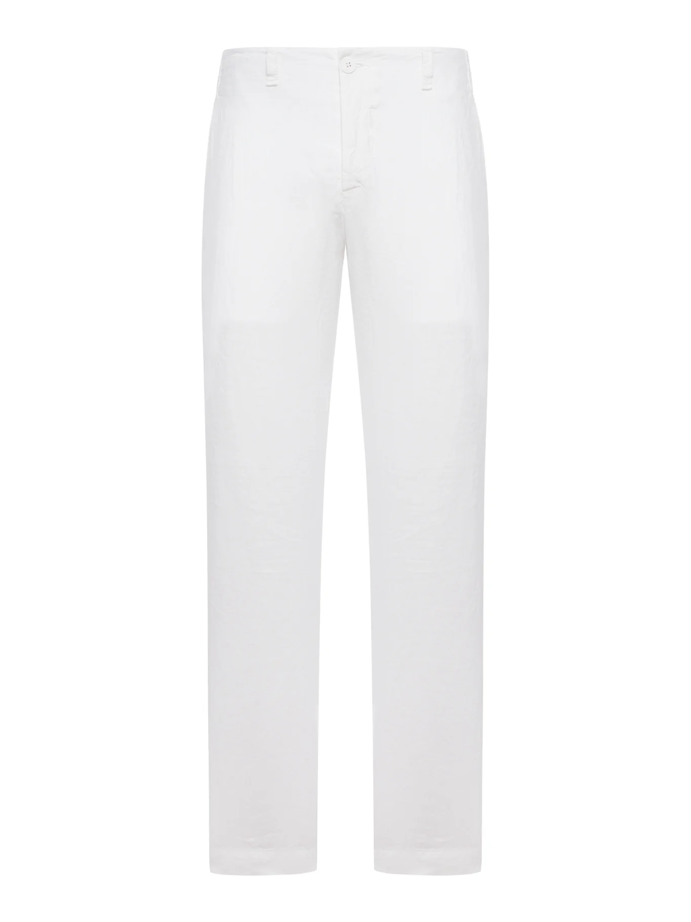 REGULAR-FIT LINEN TROUSERS