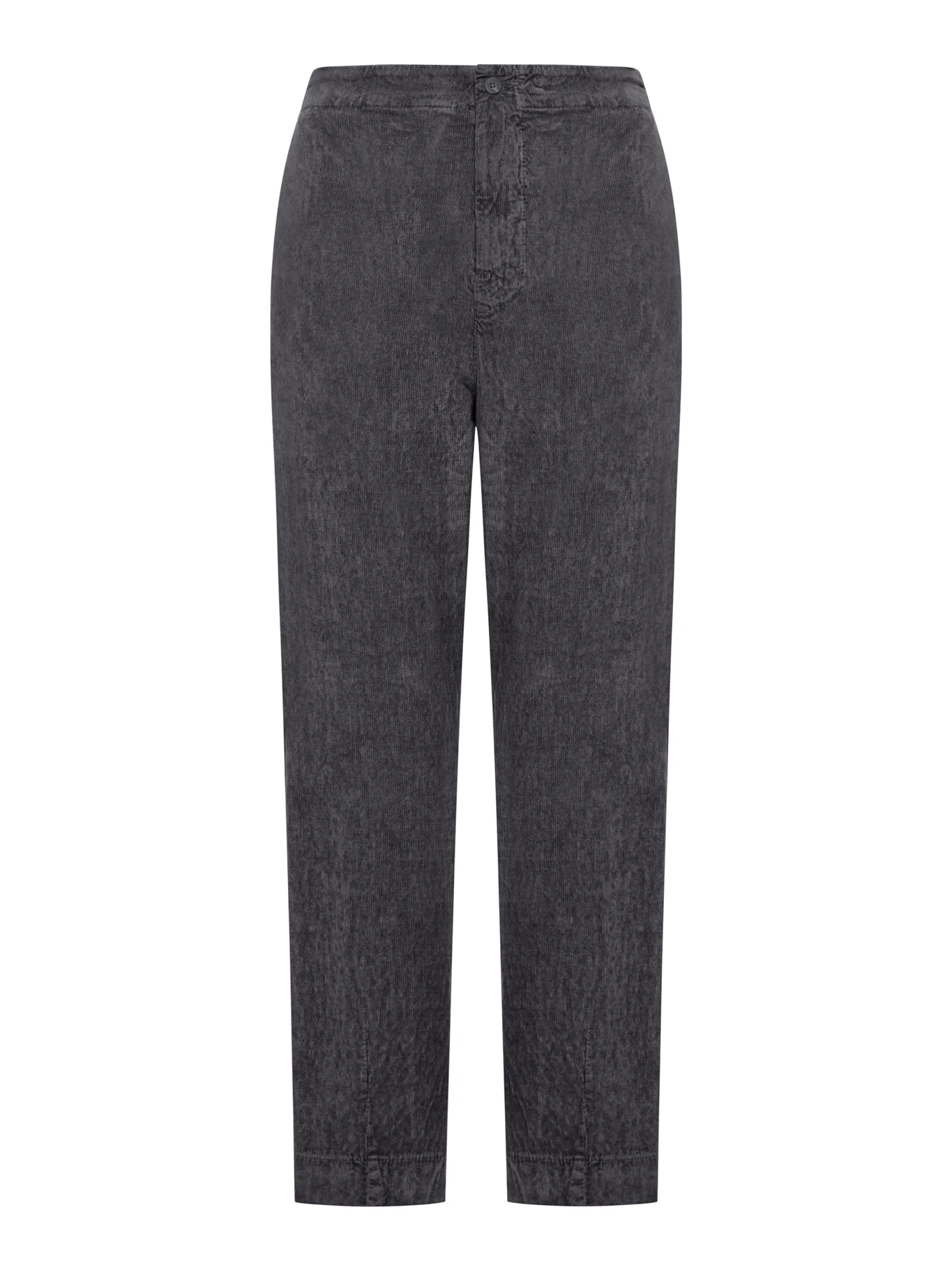 REGULAR FIT VELVET RIBBED TROUSERS
