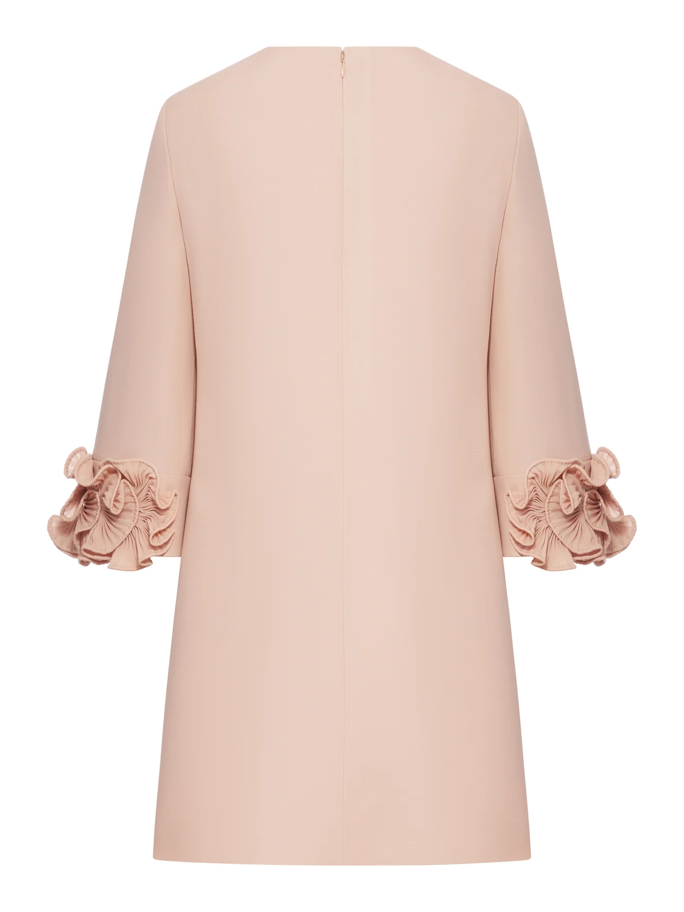 CREPE DRESS WITH ROUGE - Image 2