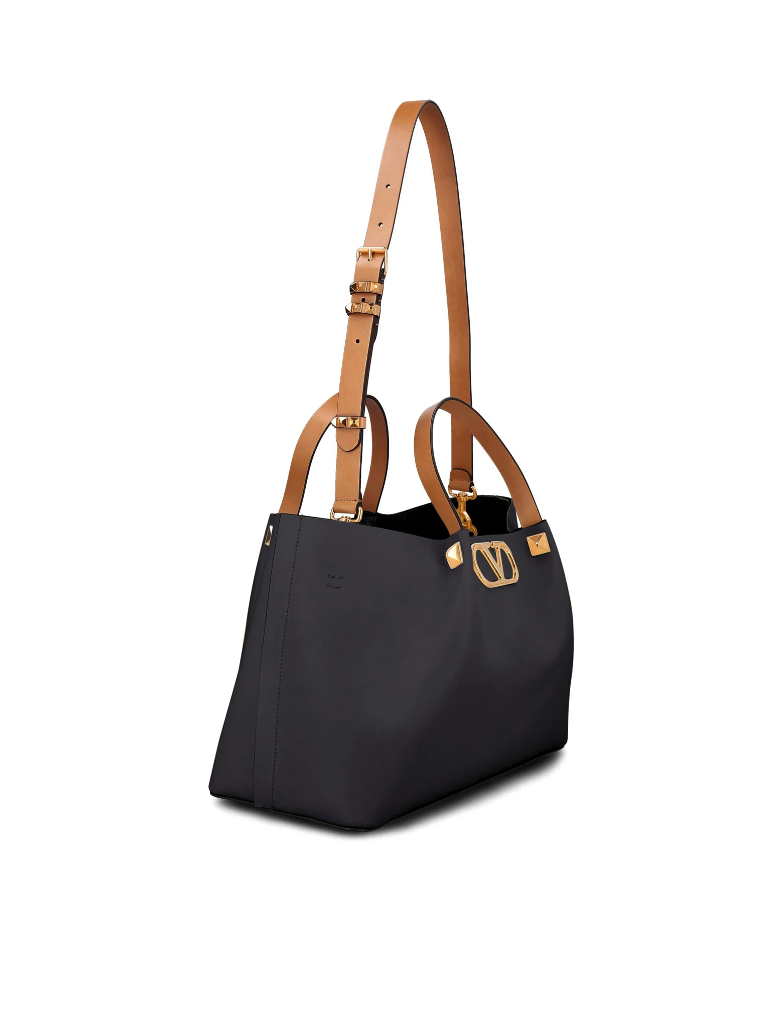 MEDIUM VLOGO SIGNATURE BAG IN CALFSKIN - Image 2
