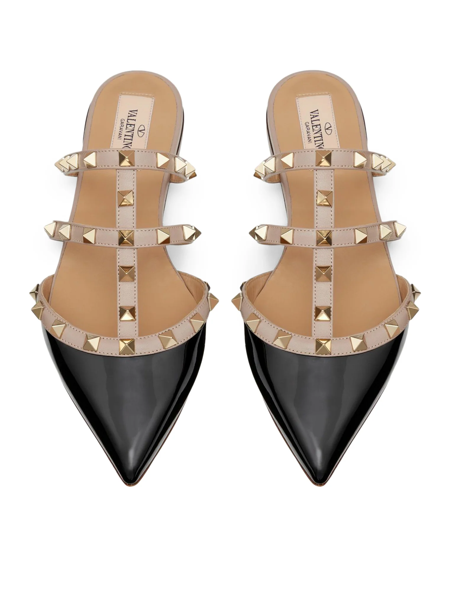 PATENT LEATHER ROCKSTUD MULE - Image 5